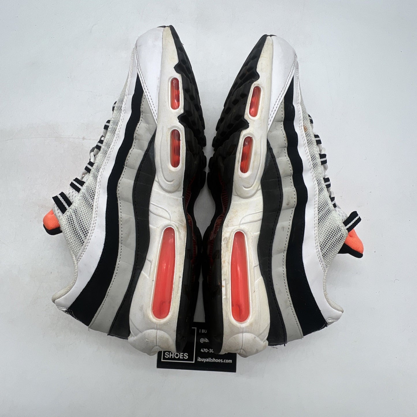 Size 13 - Nike Air Max 95 Grey Hyper Crimson (609048-086)