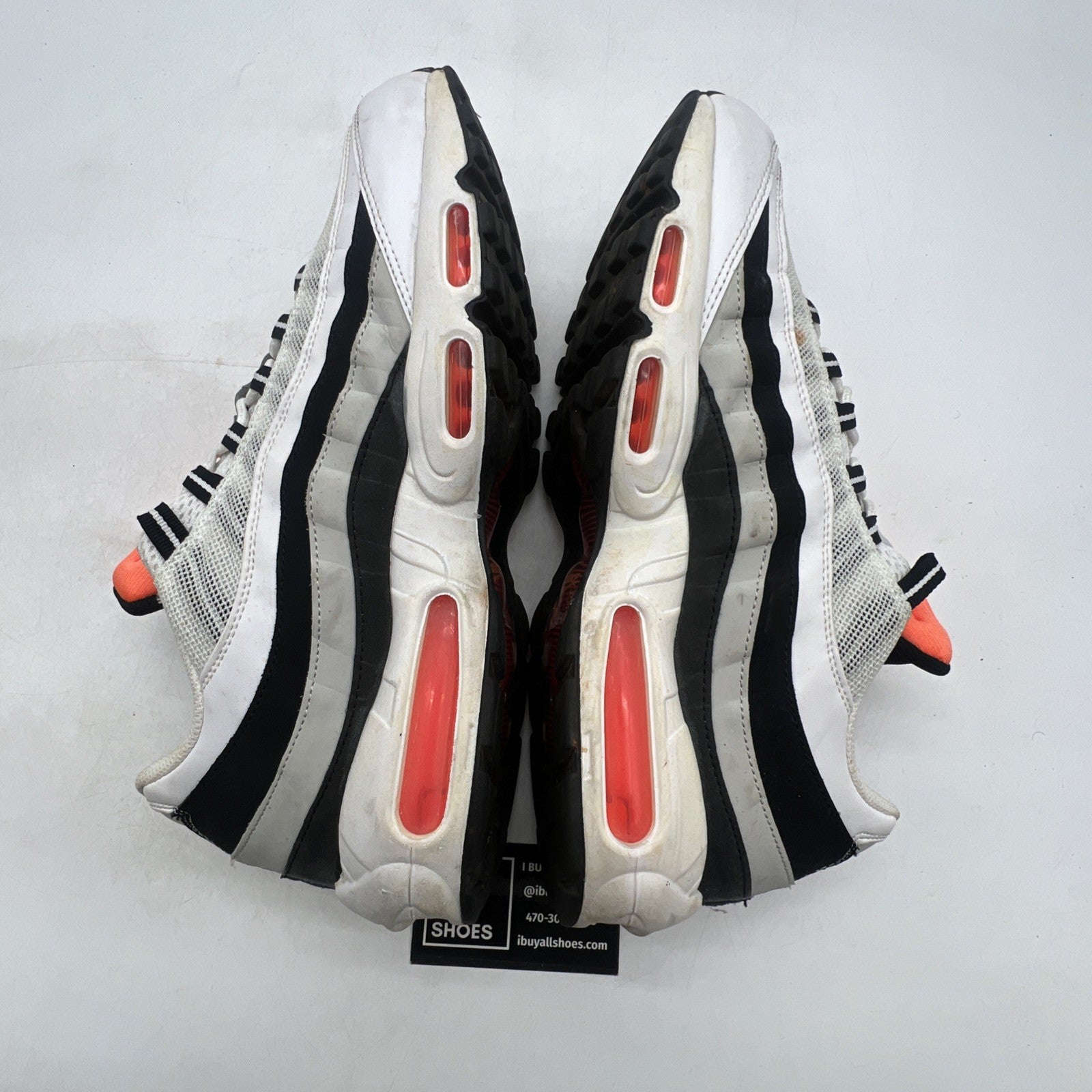 Size 13 - Nike Air Max 95 Grey Hyper Crimson (609048-086)