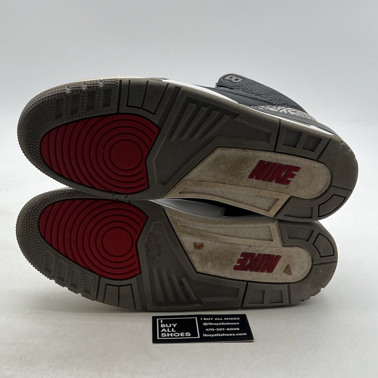 Size 10.5 - Air Jordan 3 Retro OG Mid Black Cement (854262-001)