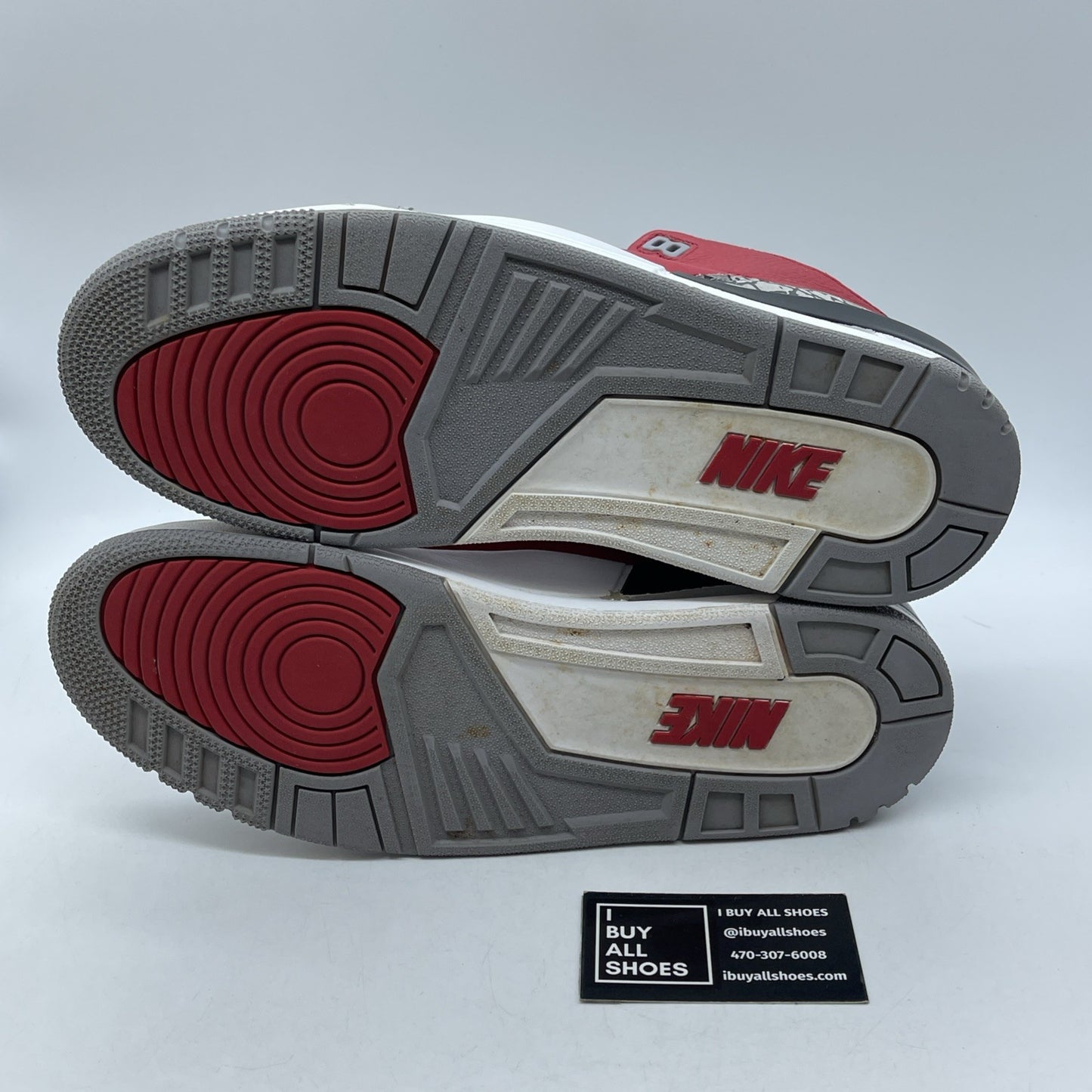 Size 12 - Jordan 3 Retro SE Mid Unite Grey Red Leather Suede (CK5692-600)