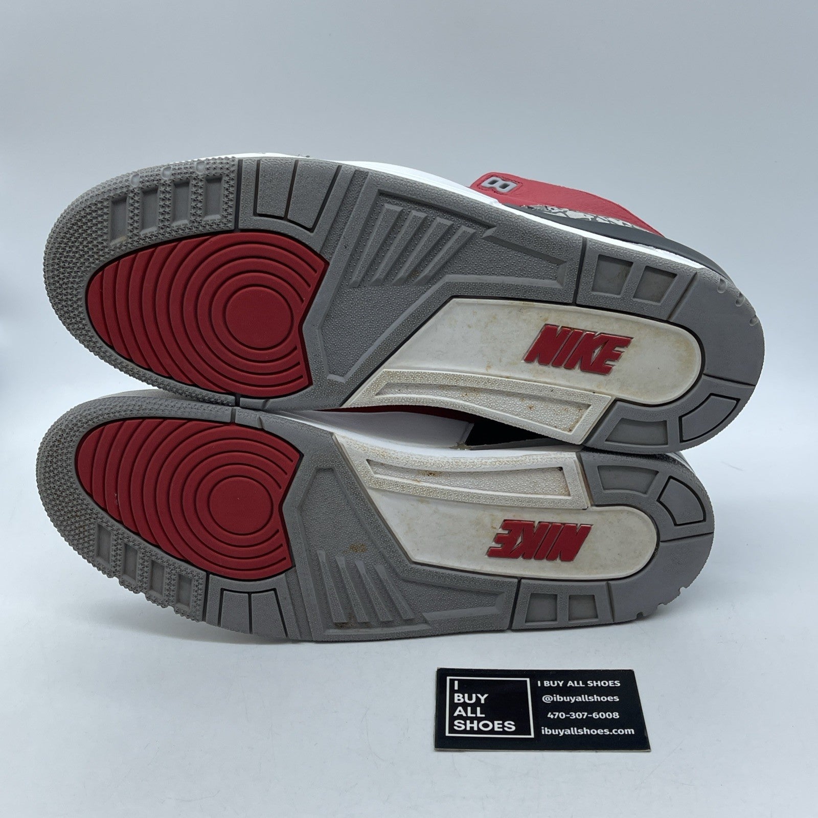 Size 12 - Jordan 3 Retro SE Mid Unite Grey Red Leather Suede (CK5692-600)