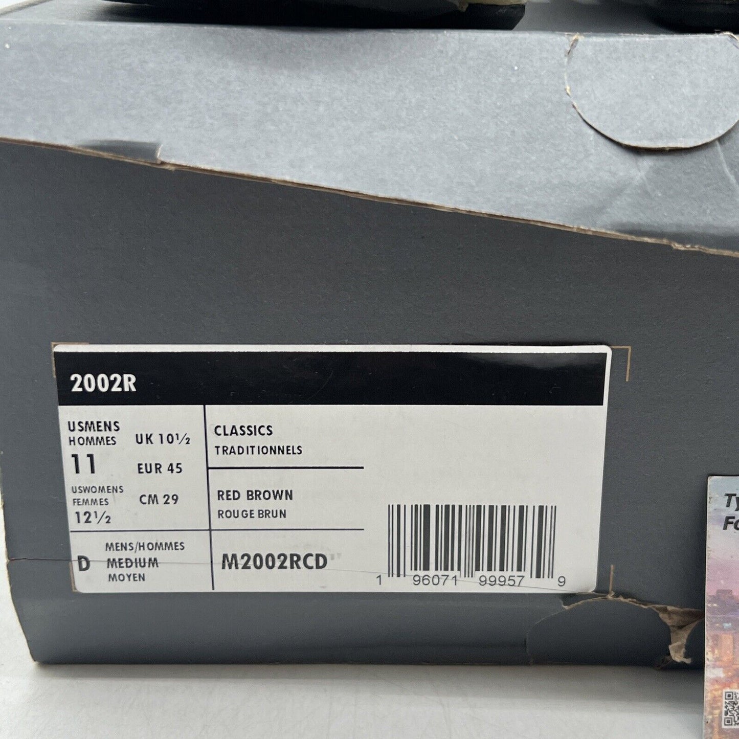 Size 11 - New Balance 2002R Truffle White Suede (M2002RCD)