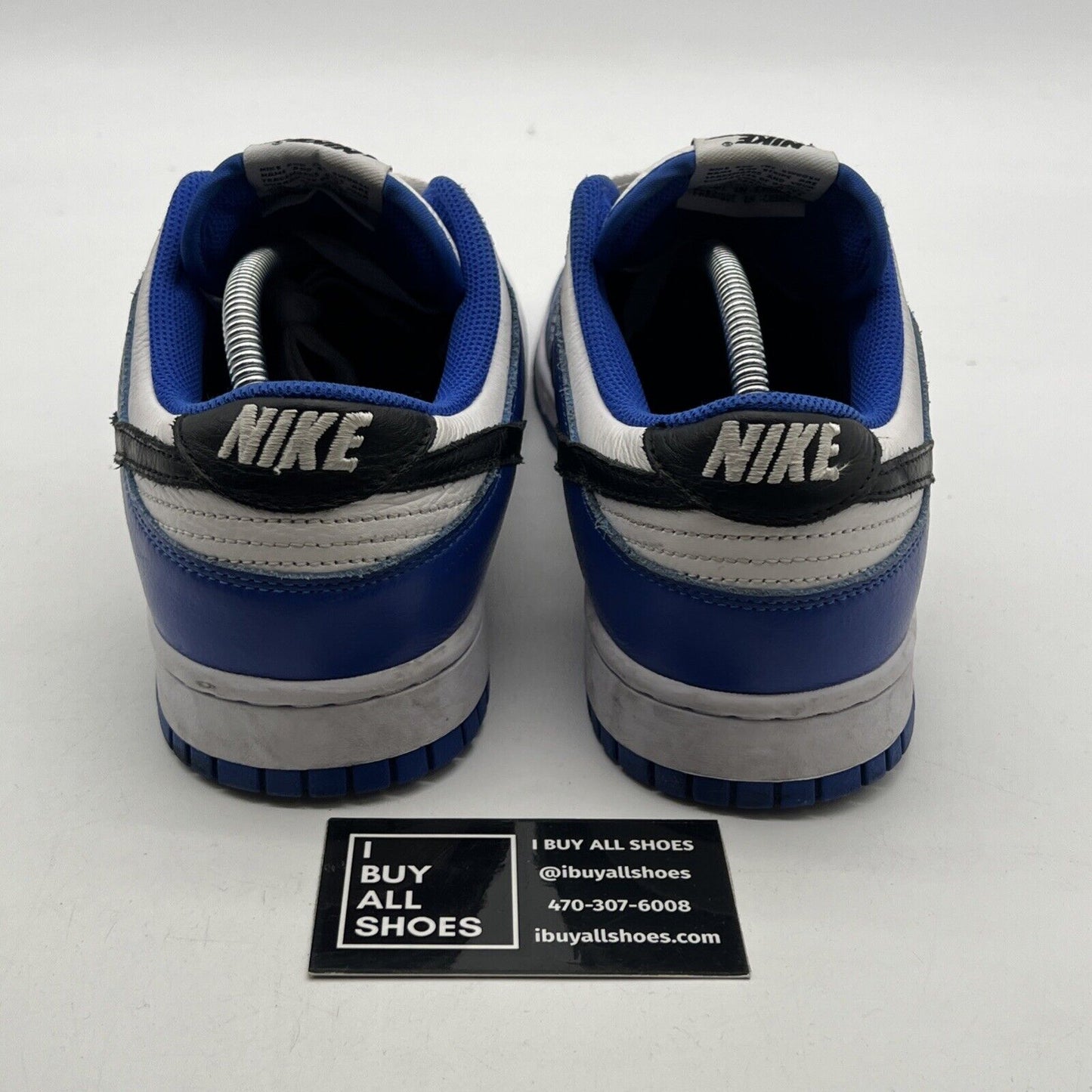 Size 11.5 - NIKE Dunk Low by You - Game Royal (FN0569-900) Jordan Chicago Duke