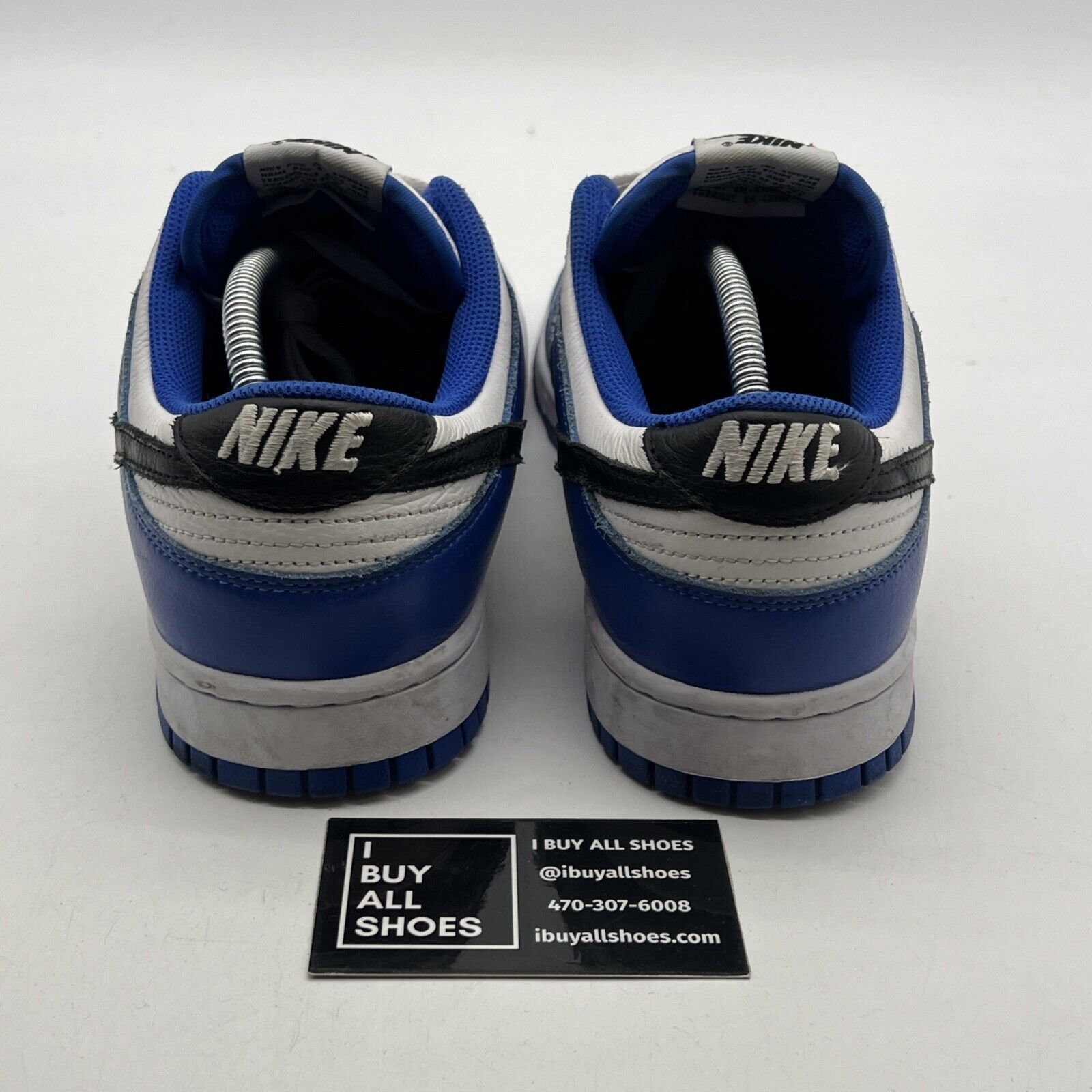 Size 11.5 - NIKE Dunk Low by You - Game Royal (FN0569-900) Jordan Chicago Duke