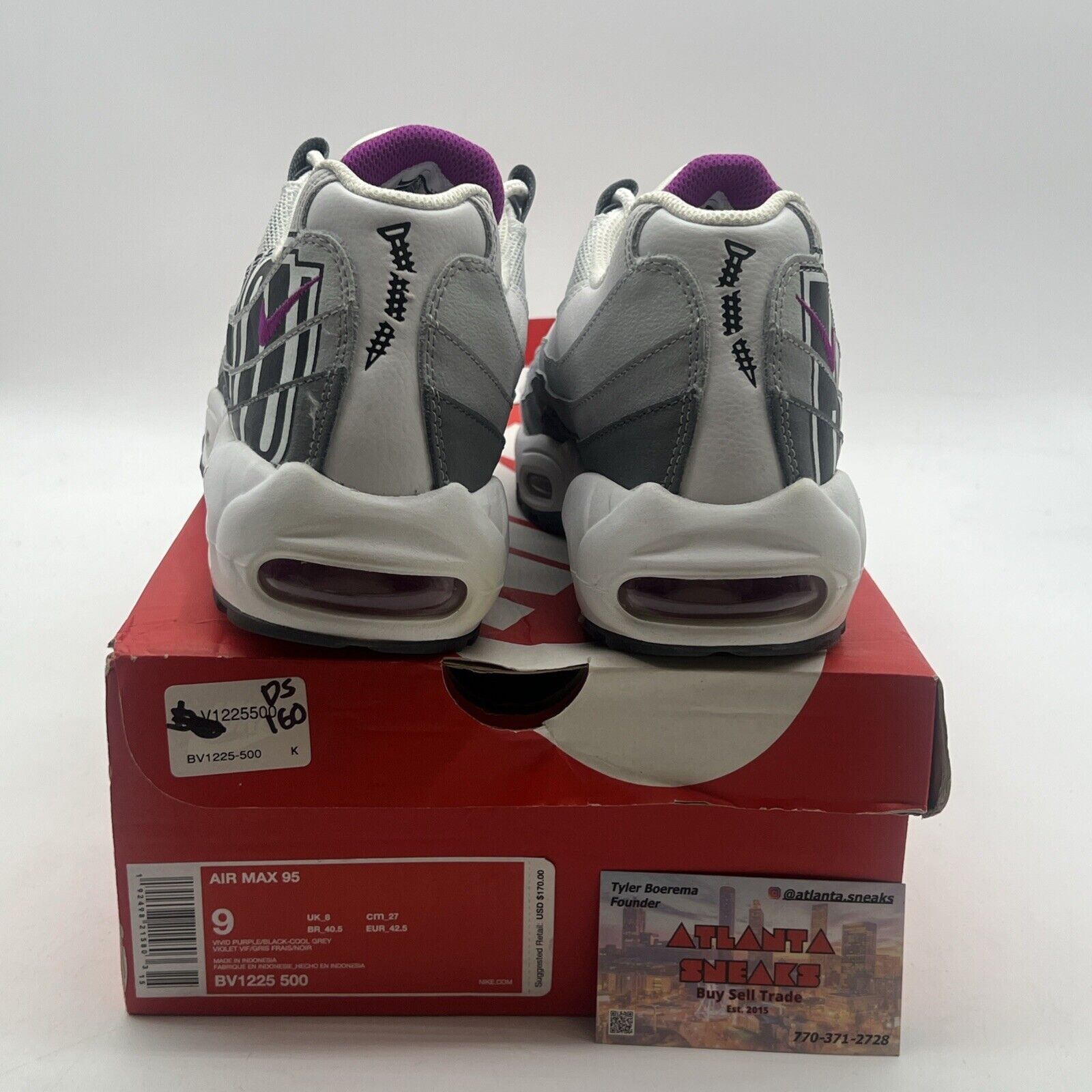 Size 9 - Nike Air Max 95 City Pride Houston (BV1225-500)