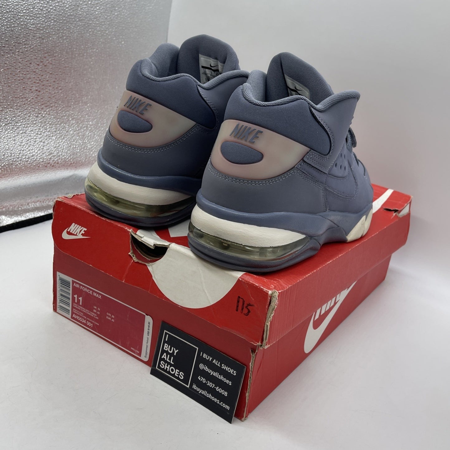 Size 11 - Nike Air Force Max Light Carbon (AH5534-001)