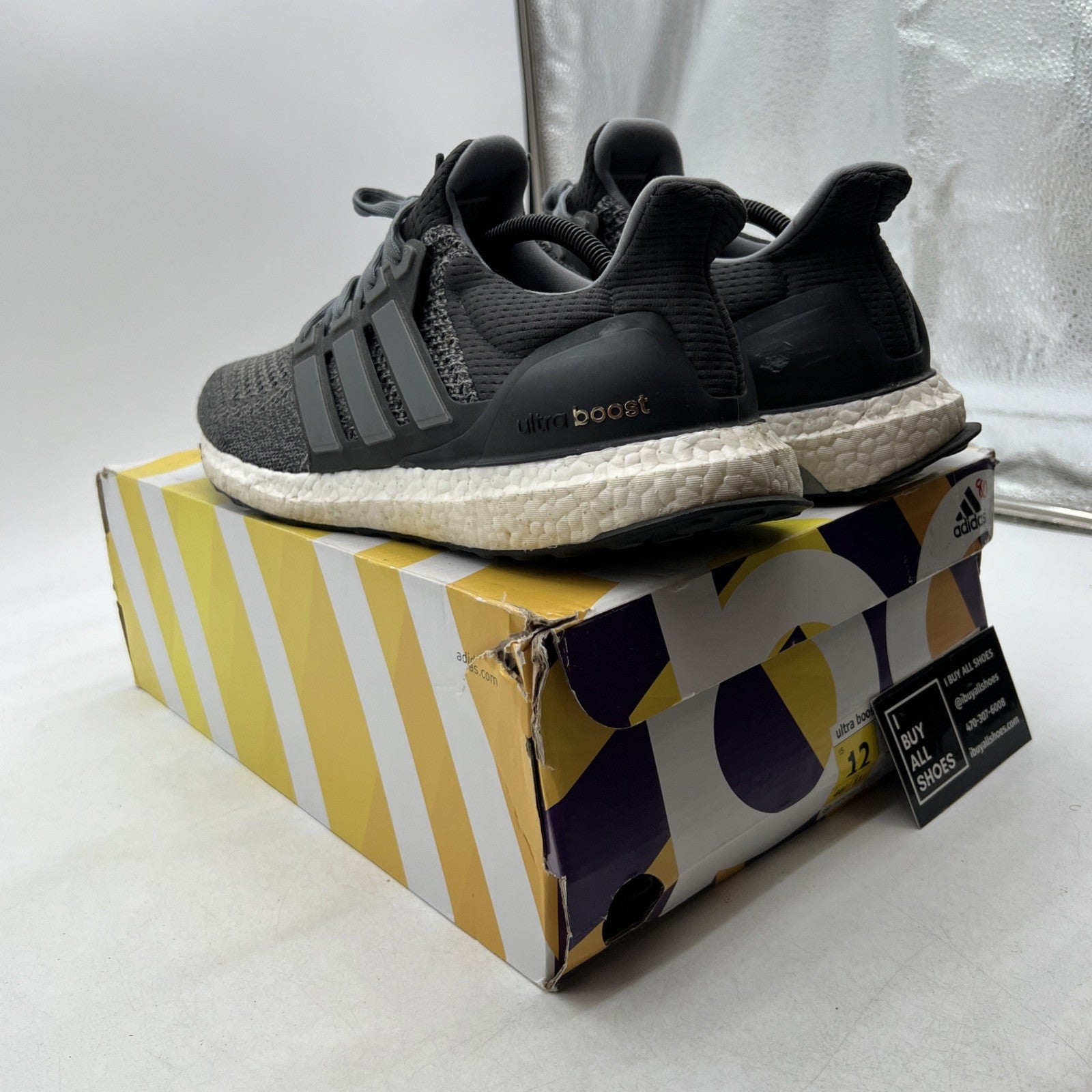 Size 12 - Adidas UltraBoost 1.0 Limited Mystery Grey (AQ5560)