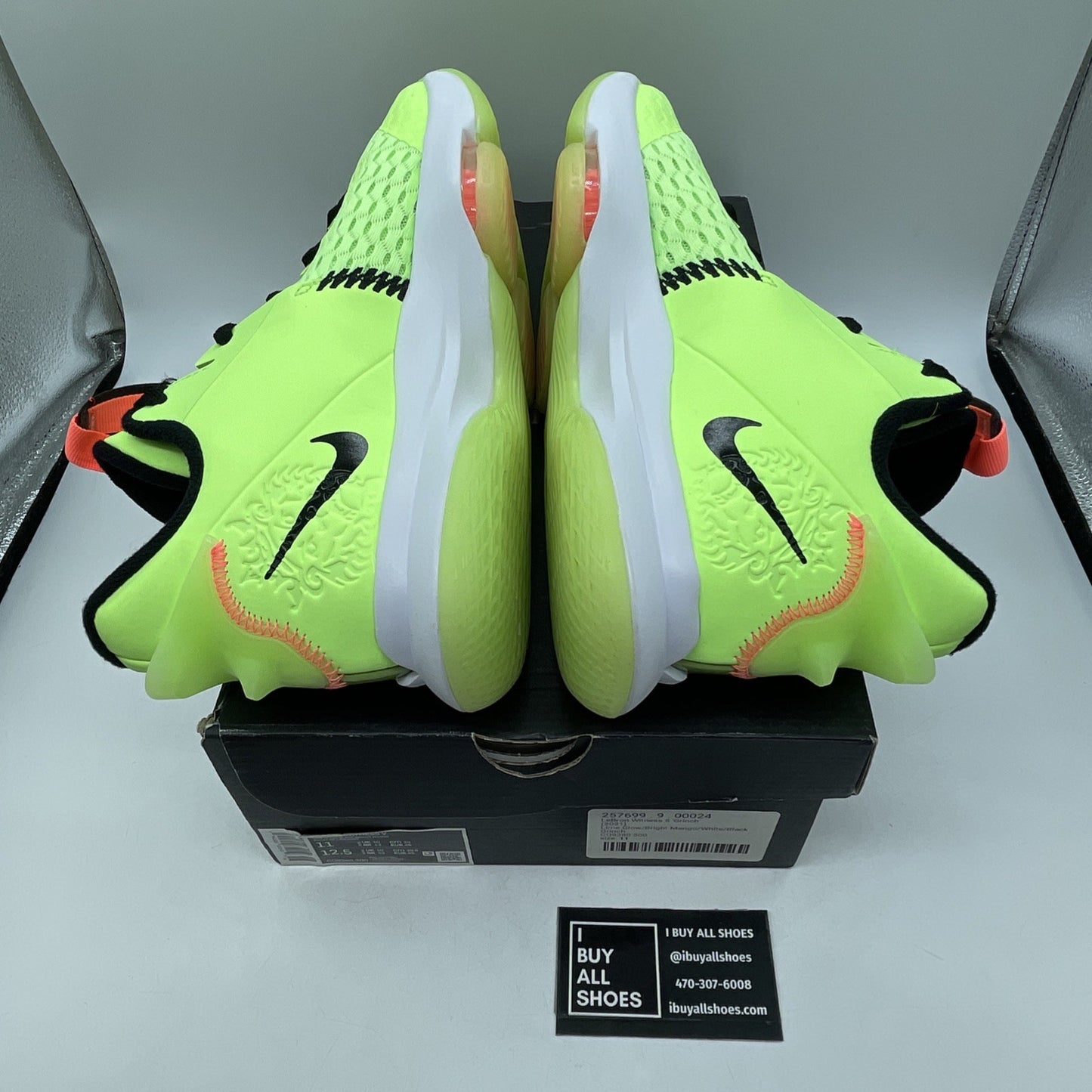 Size 11 - Nike LeBron Witness 5 Grinch (CQ9380-300)