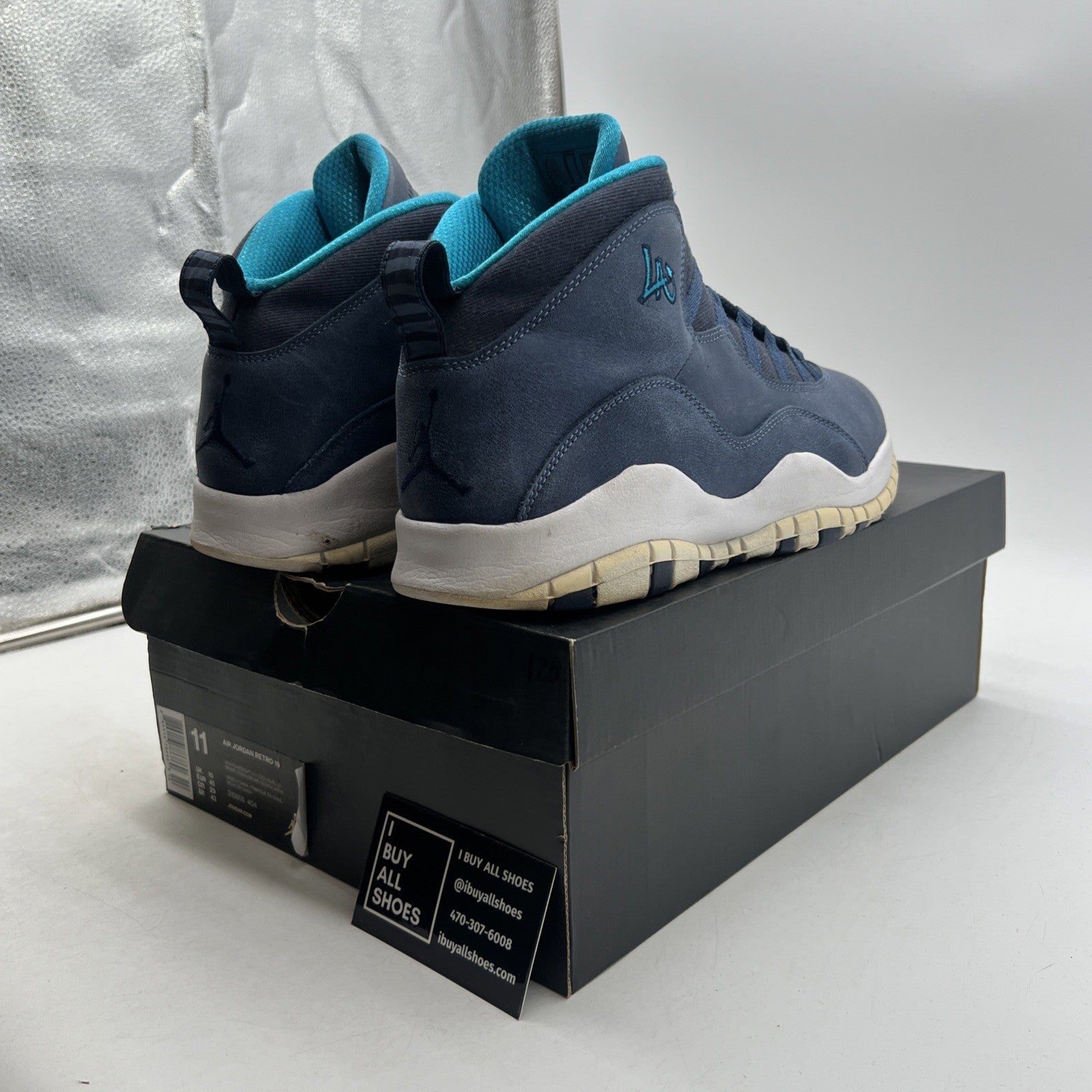Size 11 - Air Jordan 10 Retro Los Angeles (310805-404)