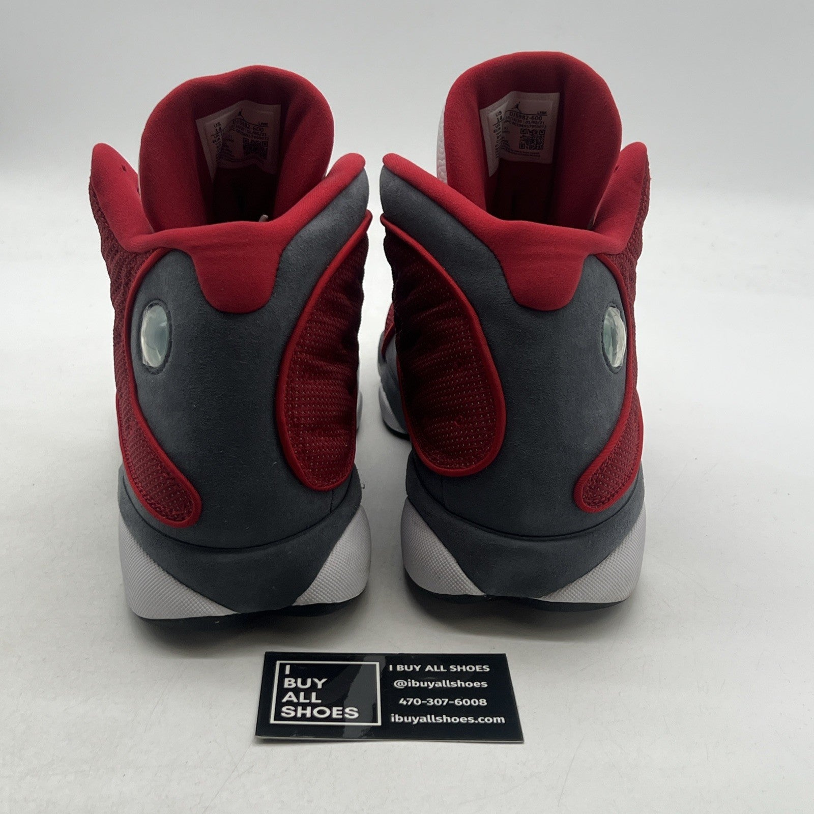 Size 14 - Air Jordan 13 Red/White - (DJ5982-600)