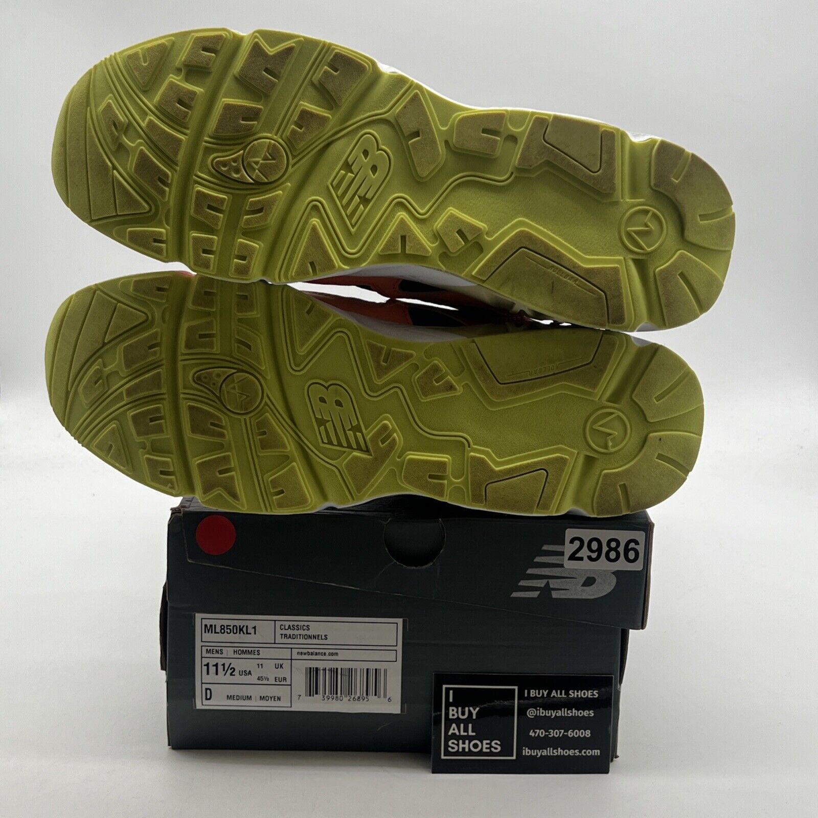 Size 11.5 - New Balance Kawhi Leonard x 850 Sunrise (ML850KL1)