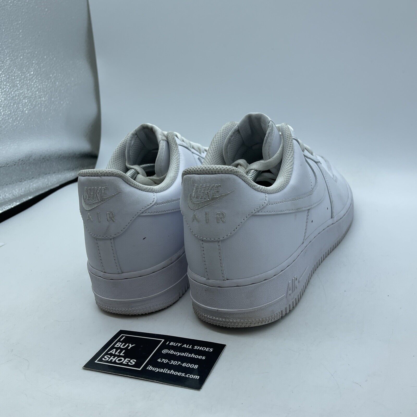 Size 12 - Nike Air Force 1 '07 Low Triple White Suede Leather (CW2288-111)