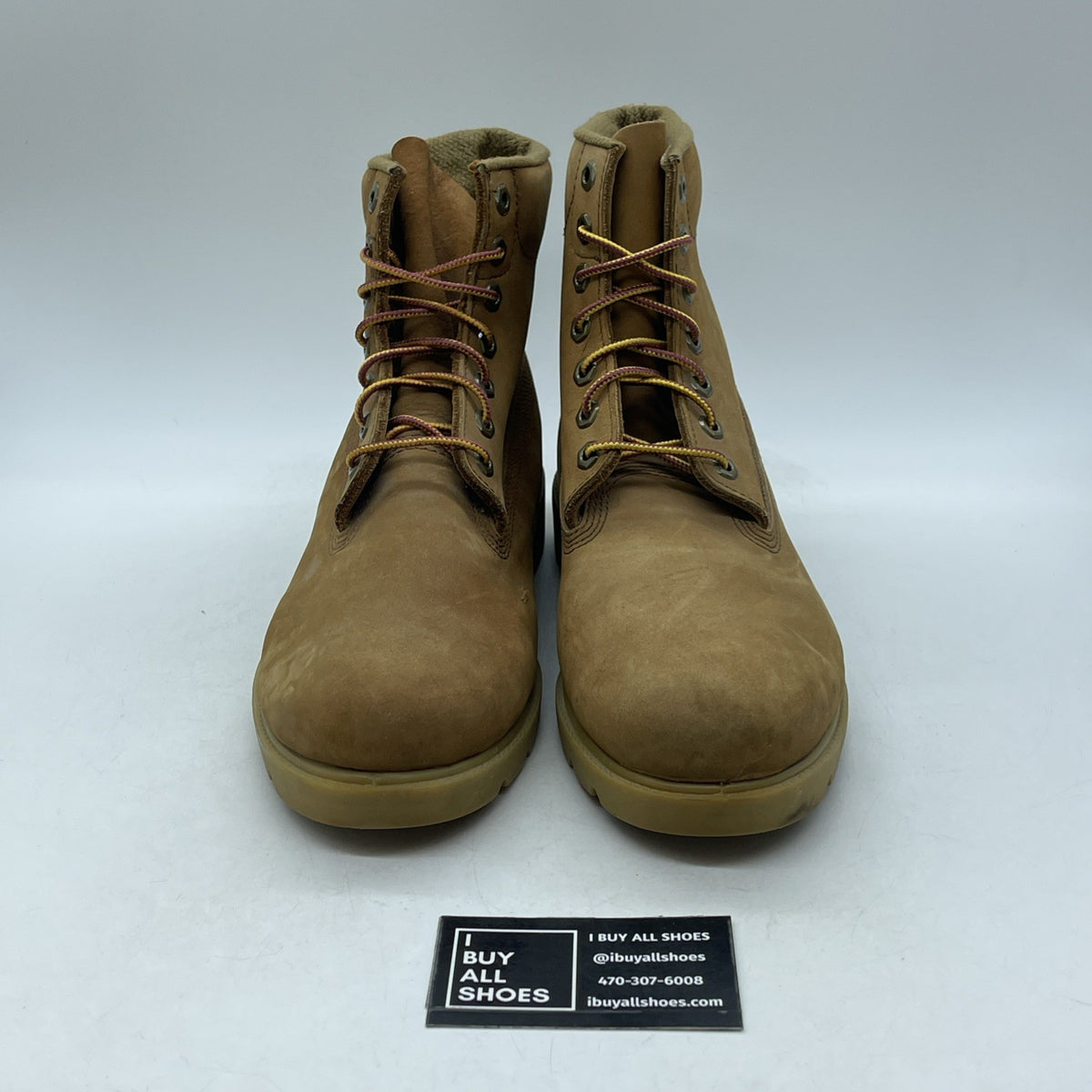 Size 8.5 - Timberland boots 25cm camel suede 10066