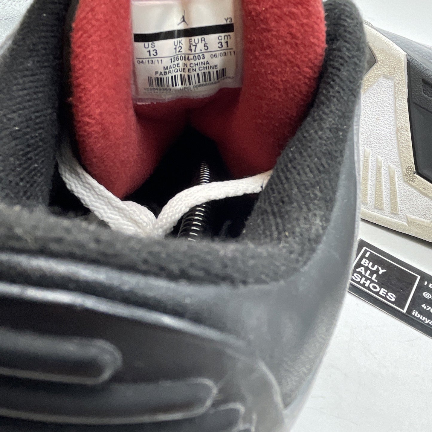 Size 13 - Air Jordan 3 Retro Stealth (136064-003)