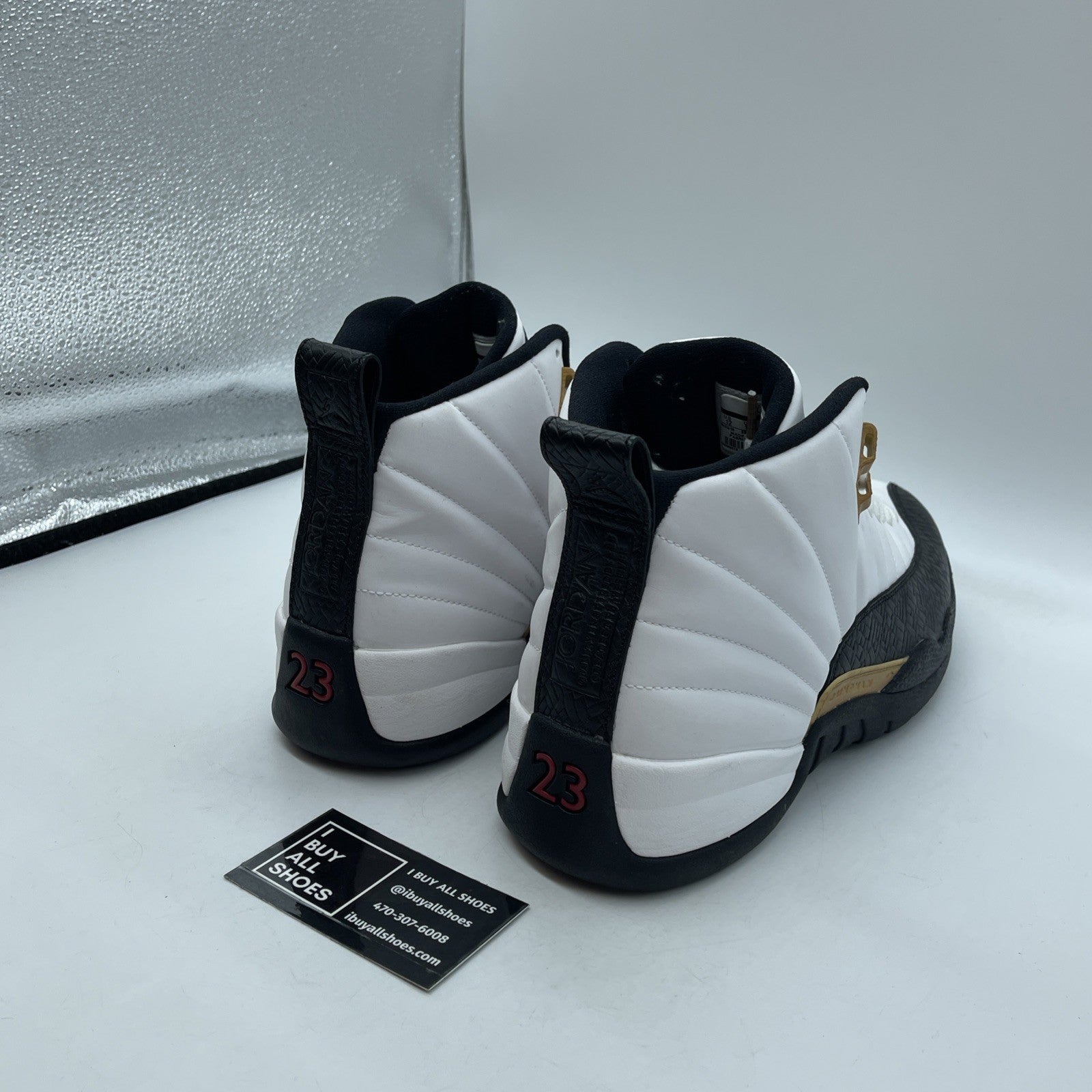 Size 12 - Air Jordan 12 Retro 2017 Chinese New Year Black White (881427-122)