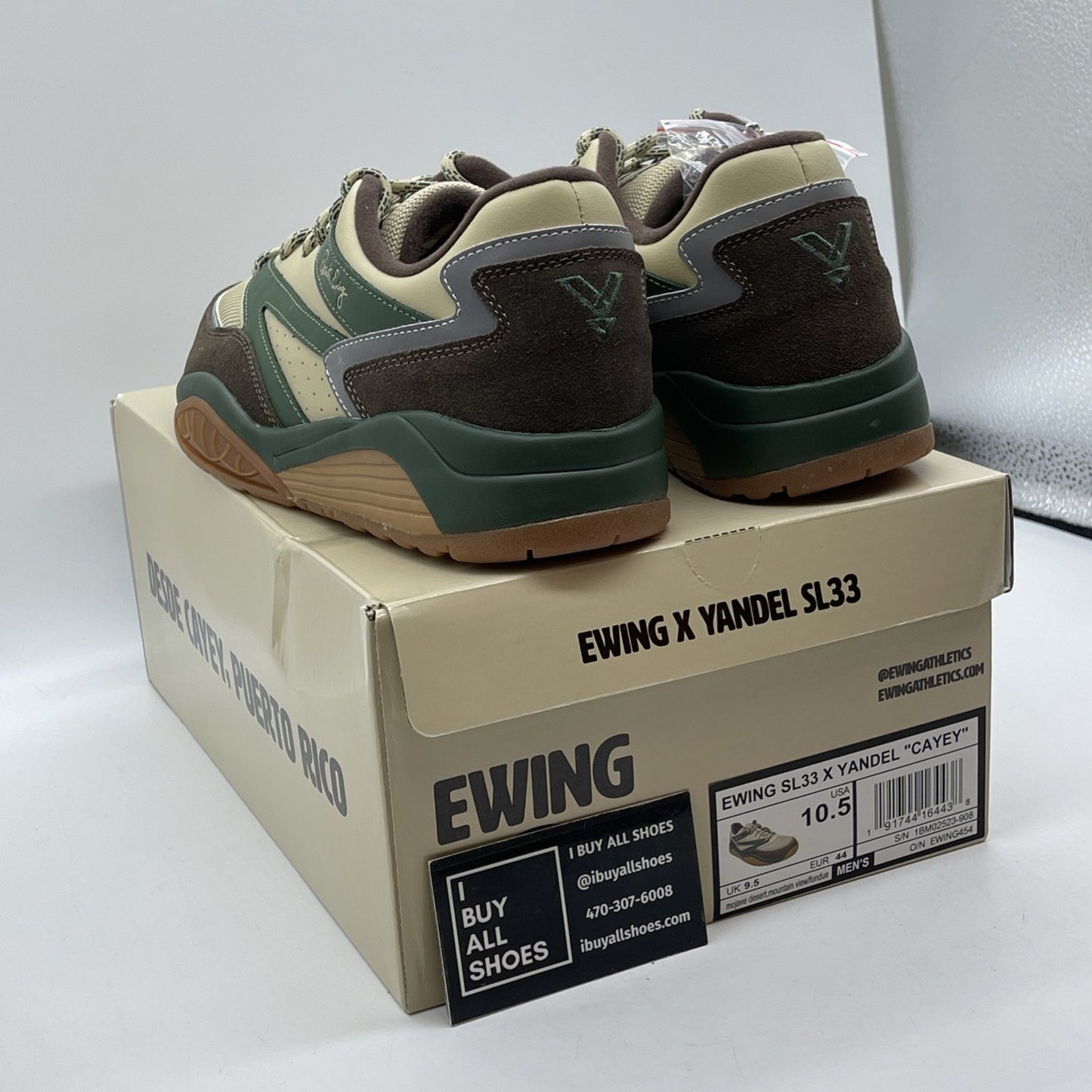 Size 10.5 - EWING SL33 x YANDEL CAYEY Mojave Mountain View (1BM02523-908)