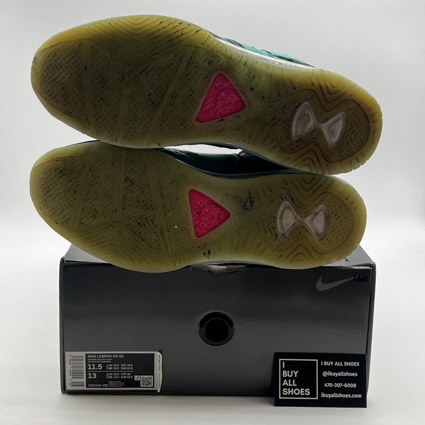 Size 11.5 - Nike LeBron 8 Retro 2021 Pre-Heat (CZ0328-400)
