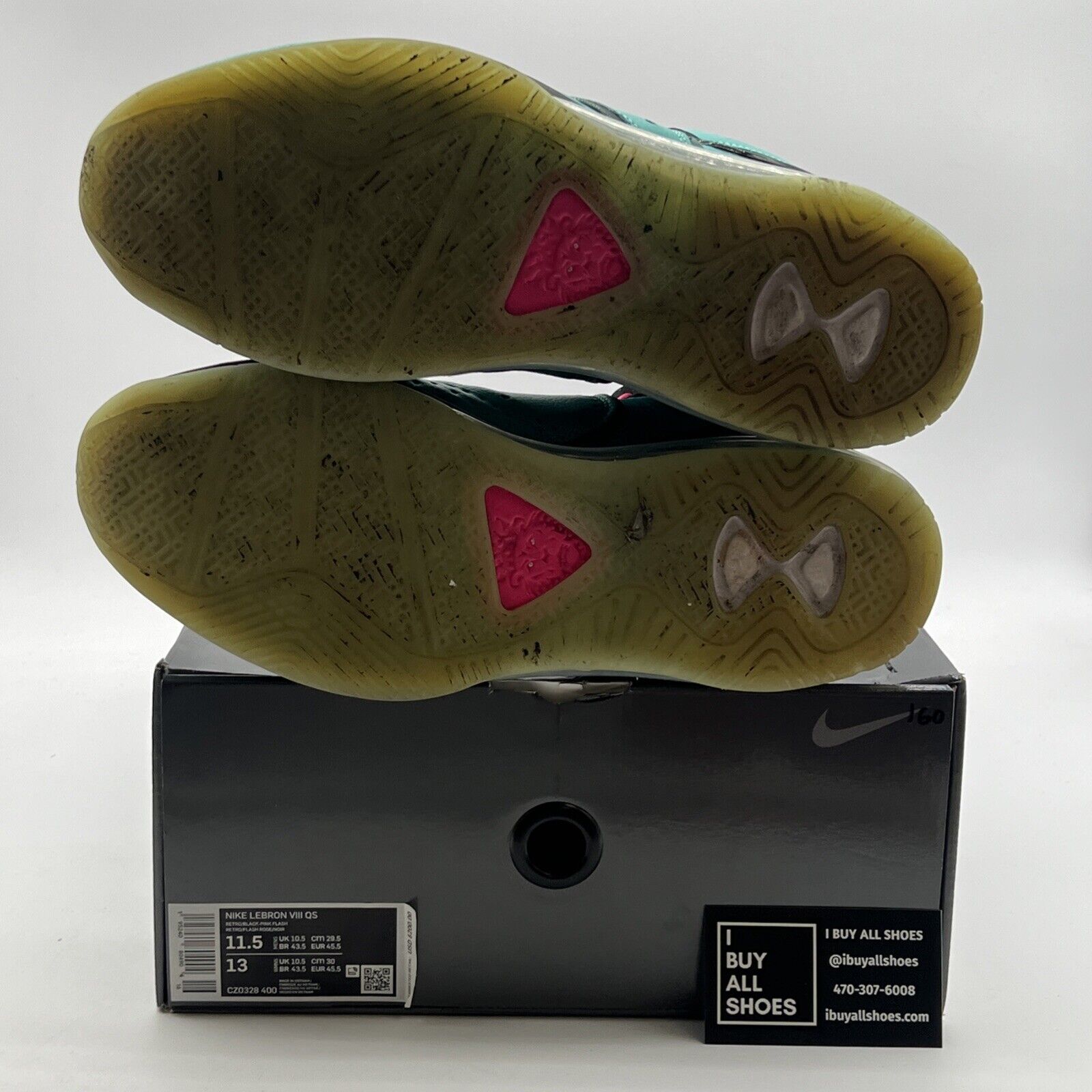 Size 11.5 - Nike LeBron 8 Retro 2021 Pre-Heat (CZ0328-400)