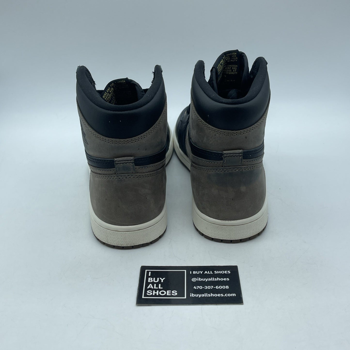 Size 8 - Jordan 1 Retro OG High Palomino Brown Black Suede Leather (DZ5485-020)