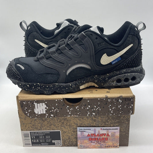 Size 11 - Nike Undefeated x Air Terra Humara Black White Suede (FN7546-002)