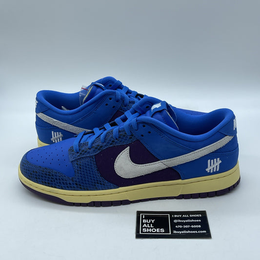 Size 12 - Nike Undefeated x Dunk SP Low 5 On It Blue Purple (DH6508-400)