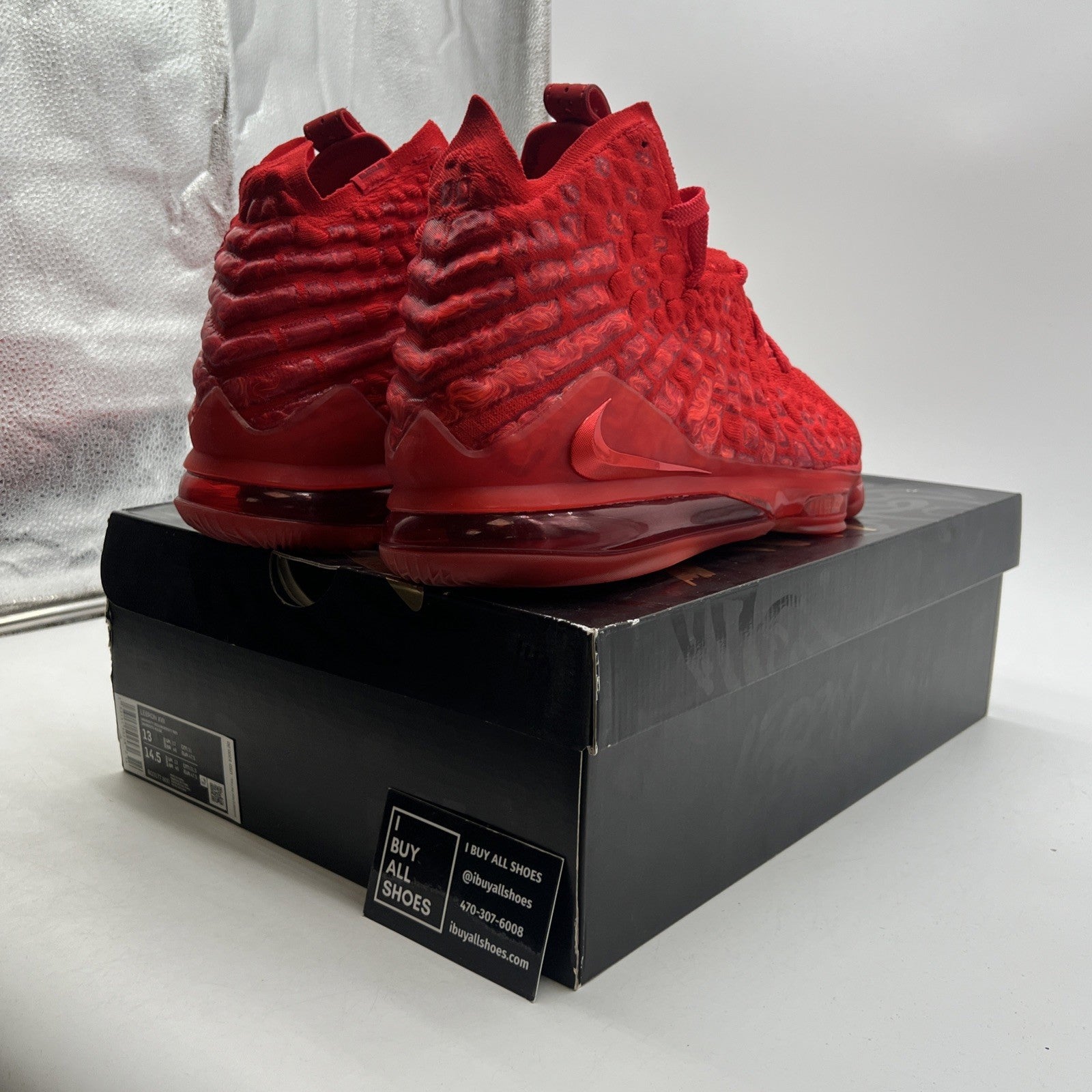Size 13 - Nike LeBron 17 Red Carpet (BQ3177-600)
