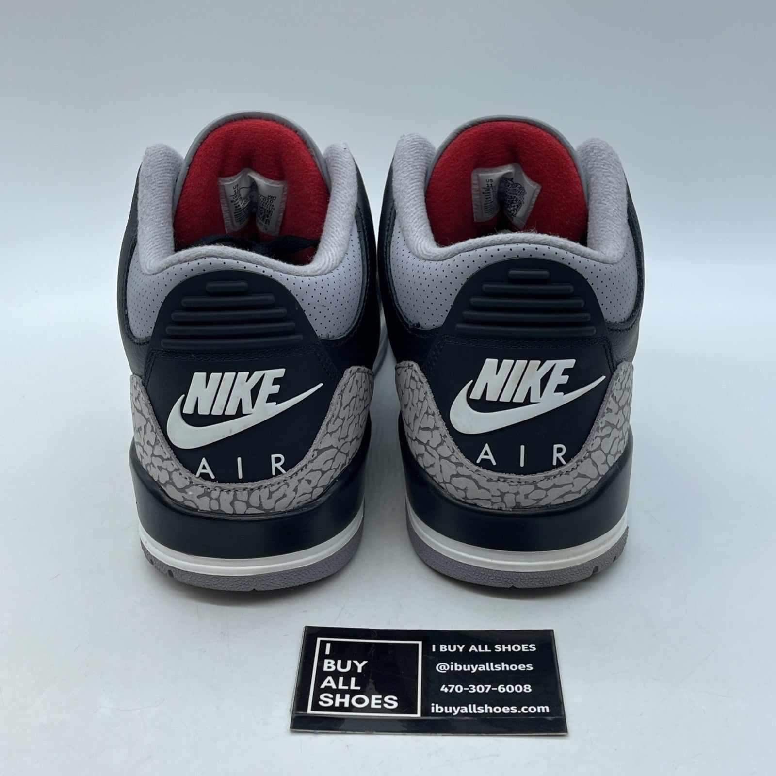 Size 11 - Air Jordan 3 Retro OG 2024 Black Cement Black Grey Suede (DN3707-010)