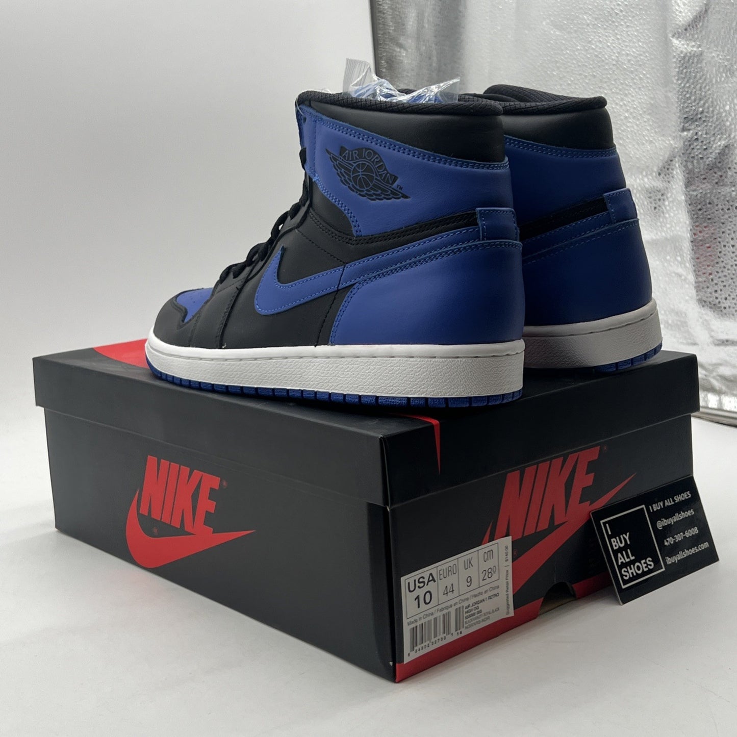 Size 10 - Air Jordan 1 Retro OG 2013 High Royal (555088-085)