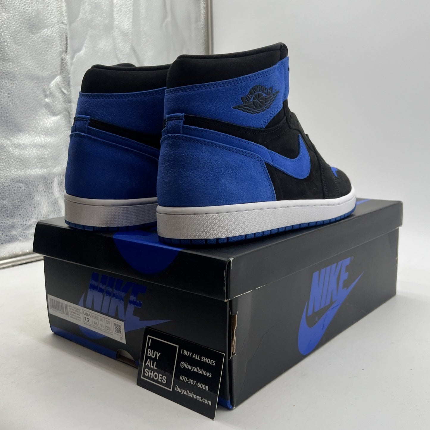 Size 12 - Air Jordan 1 Retro OG High Royal Reimagined (DZ5485-042)