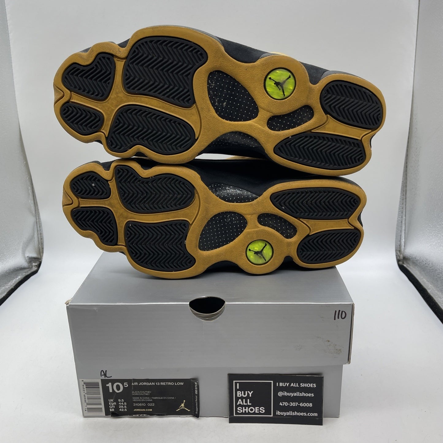 Size 10.5 - Air Jordan 13 Retro 2017 Low Chutney (310810-022)