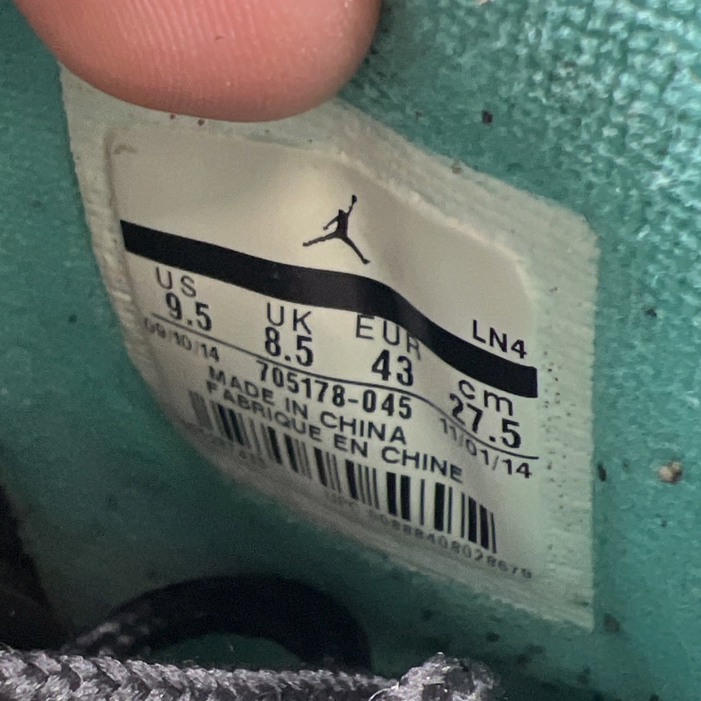 Size 9.5 - Air Jordan 10 Retro Lady Liberty (705178-045)