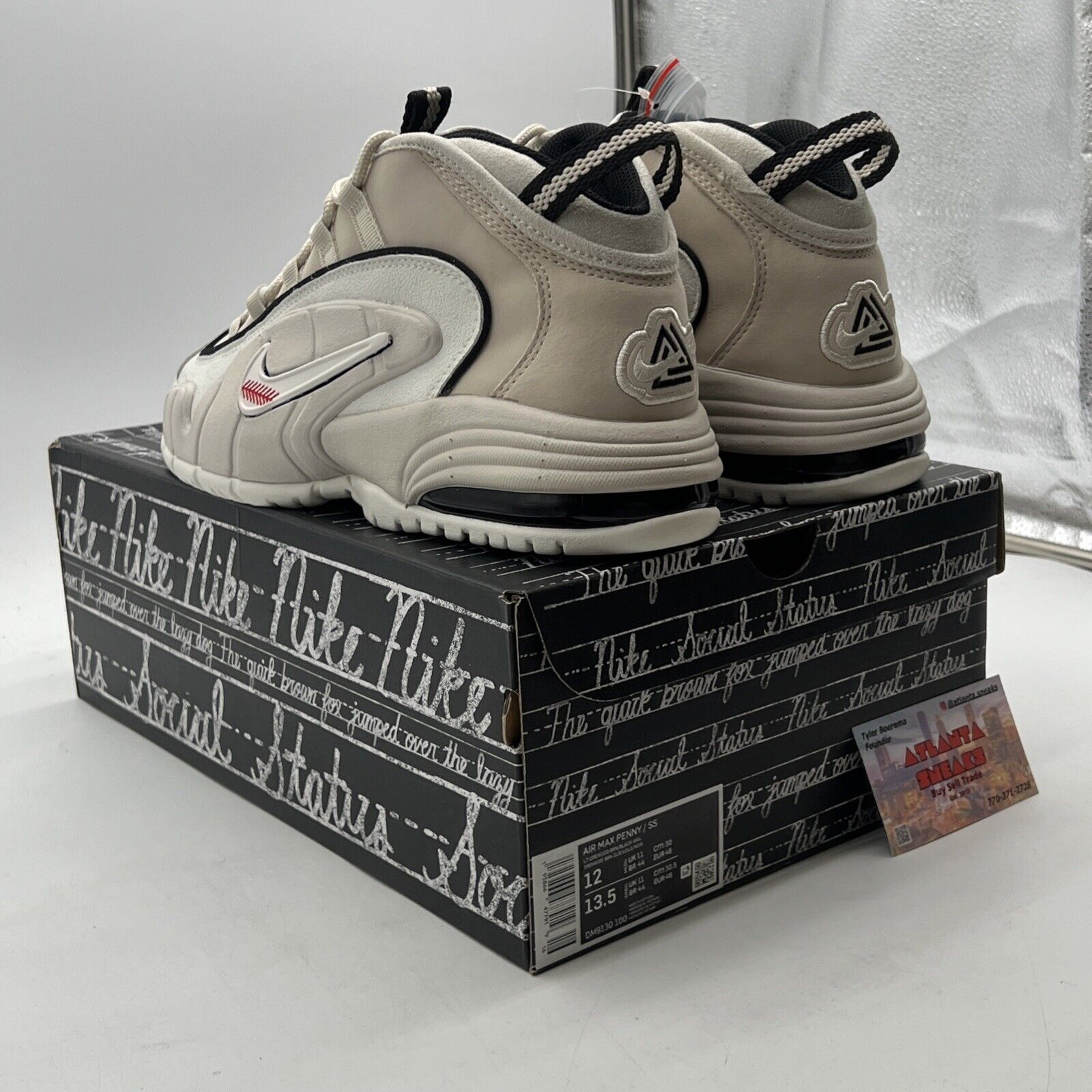 Size 12 - Nike Social Status x Air Max Penny 1 Recess - Desert Sand (DM9130-100)