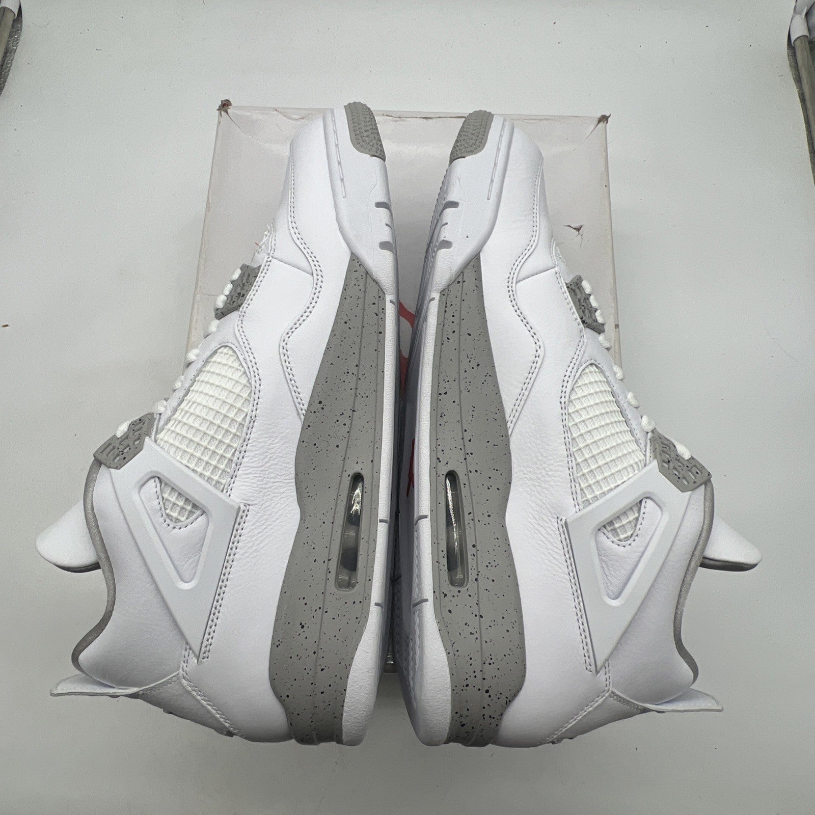 Size 14 - Air Jordan 4 Retro Mid White Oreo (CT8527-100)