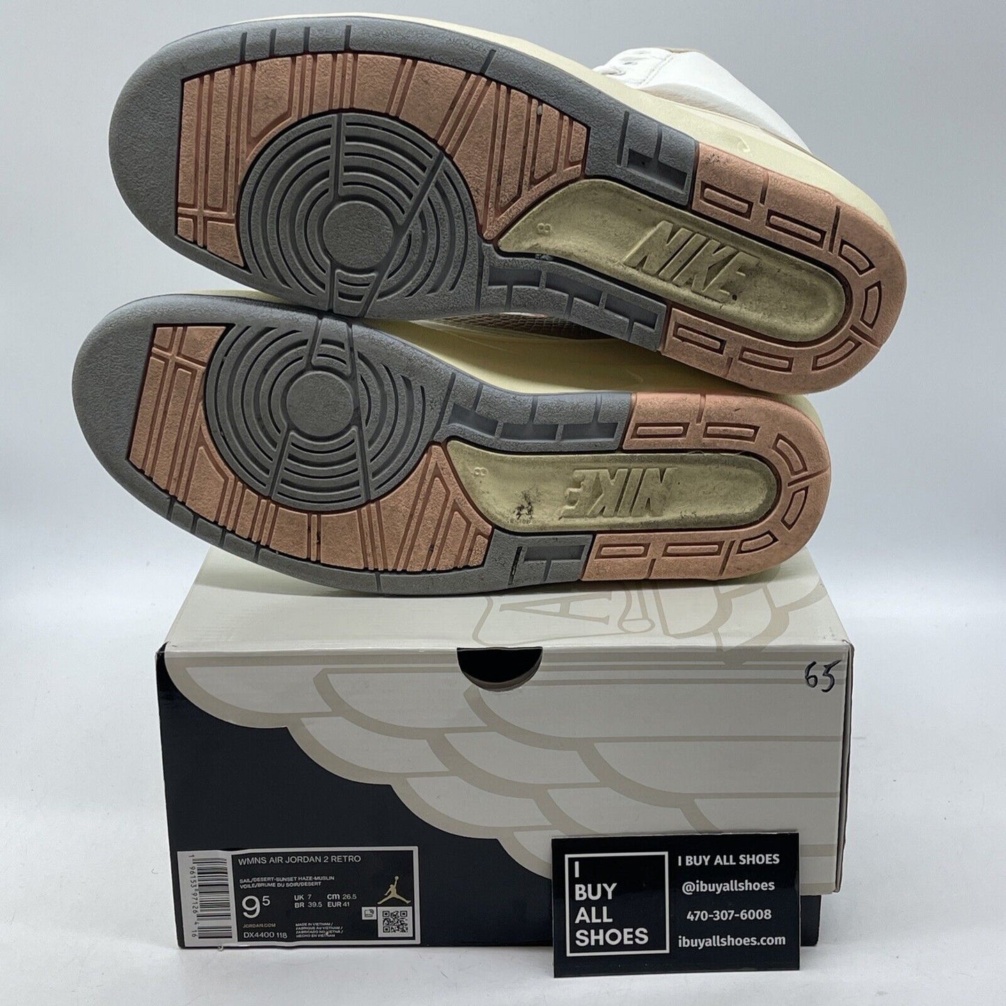 Size 9.5W - Air Jordan 2 Retro Sunset Haze Brown Leather (DX4400-118)