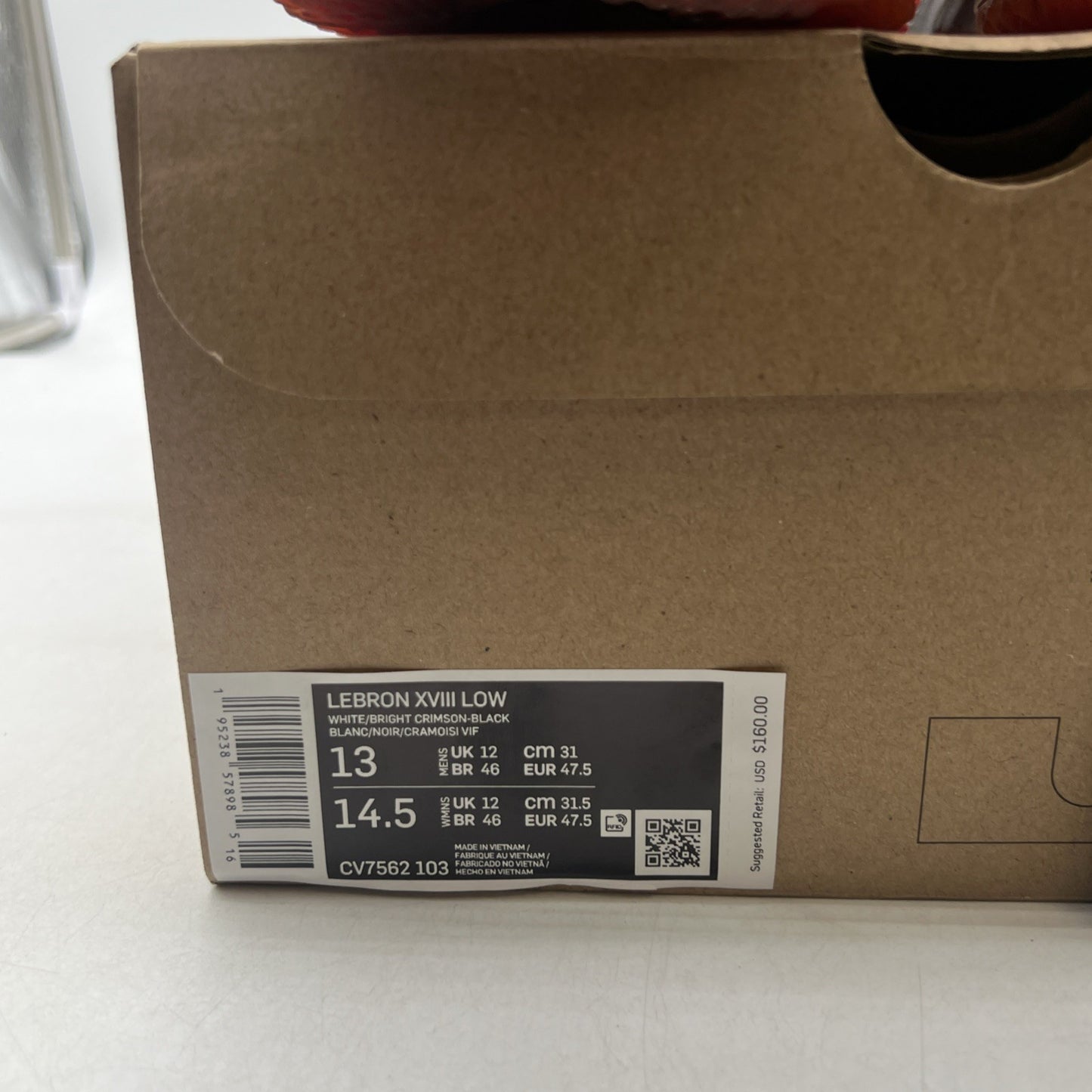 Size 13 - Nike Space Jam x LeBron 18 Low Sylvester x Tweety (CV7562-103)