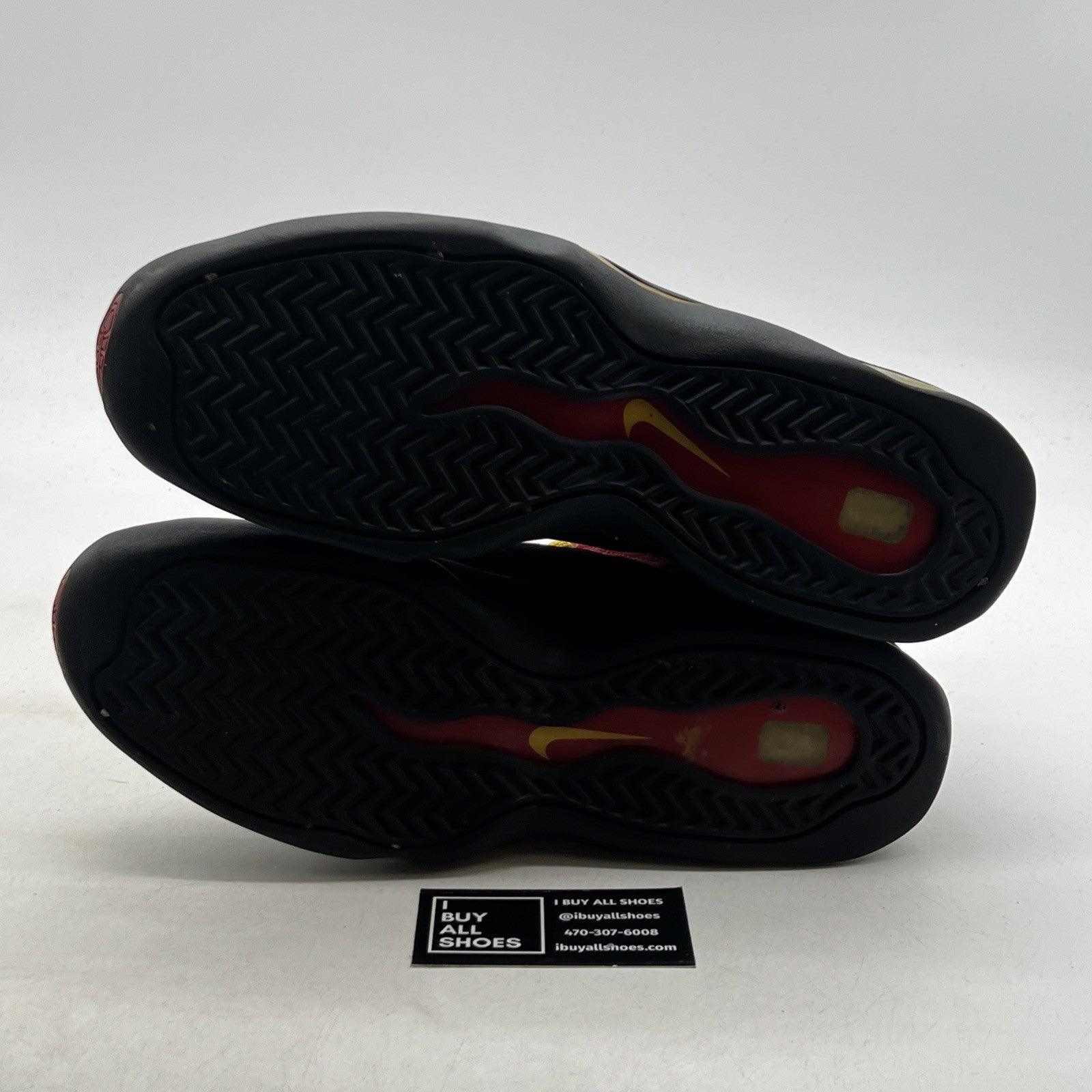 Size 10.5 - Nike Air Bakin 2013 Black Red (316383-001)