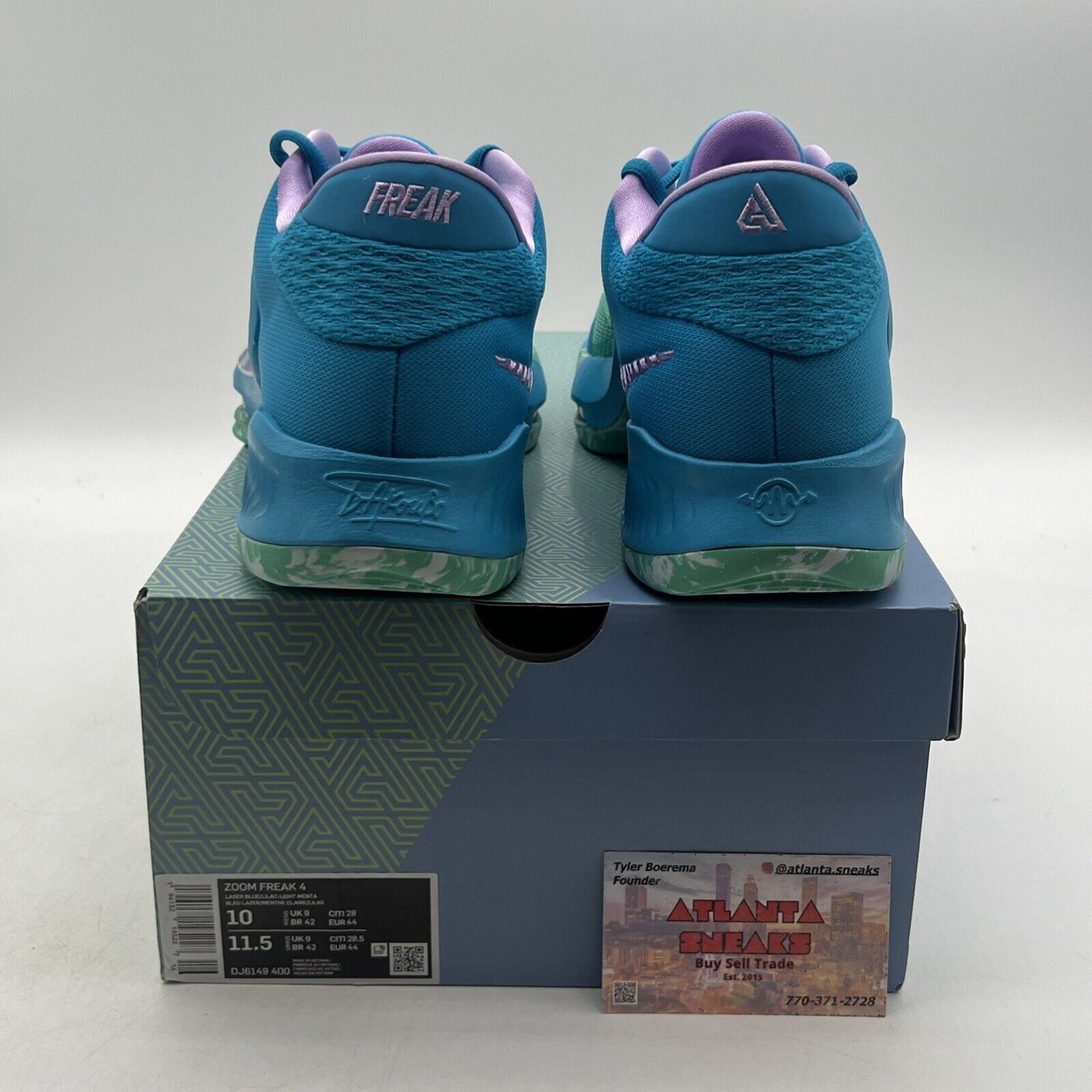 Size 10 - Nike Zoom Freak 4 Birthstone (DJ6149-400).