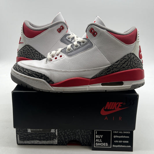 Size 10 - Air Jordan 3 Retro Mid Fire Red (DN3707-160)