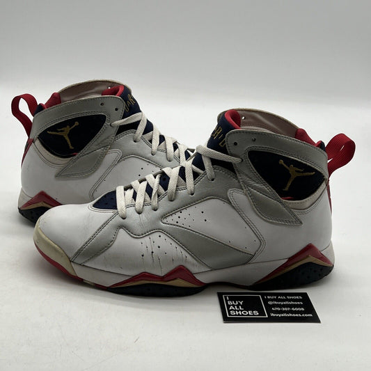 Size 11 - Air Jordan 7 Retro 2012 Olympic (304775-135)