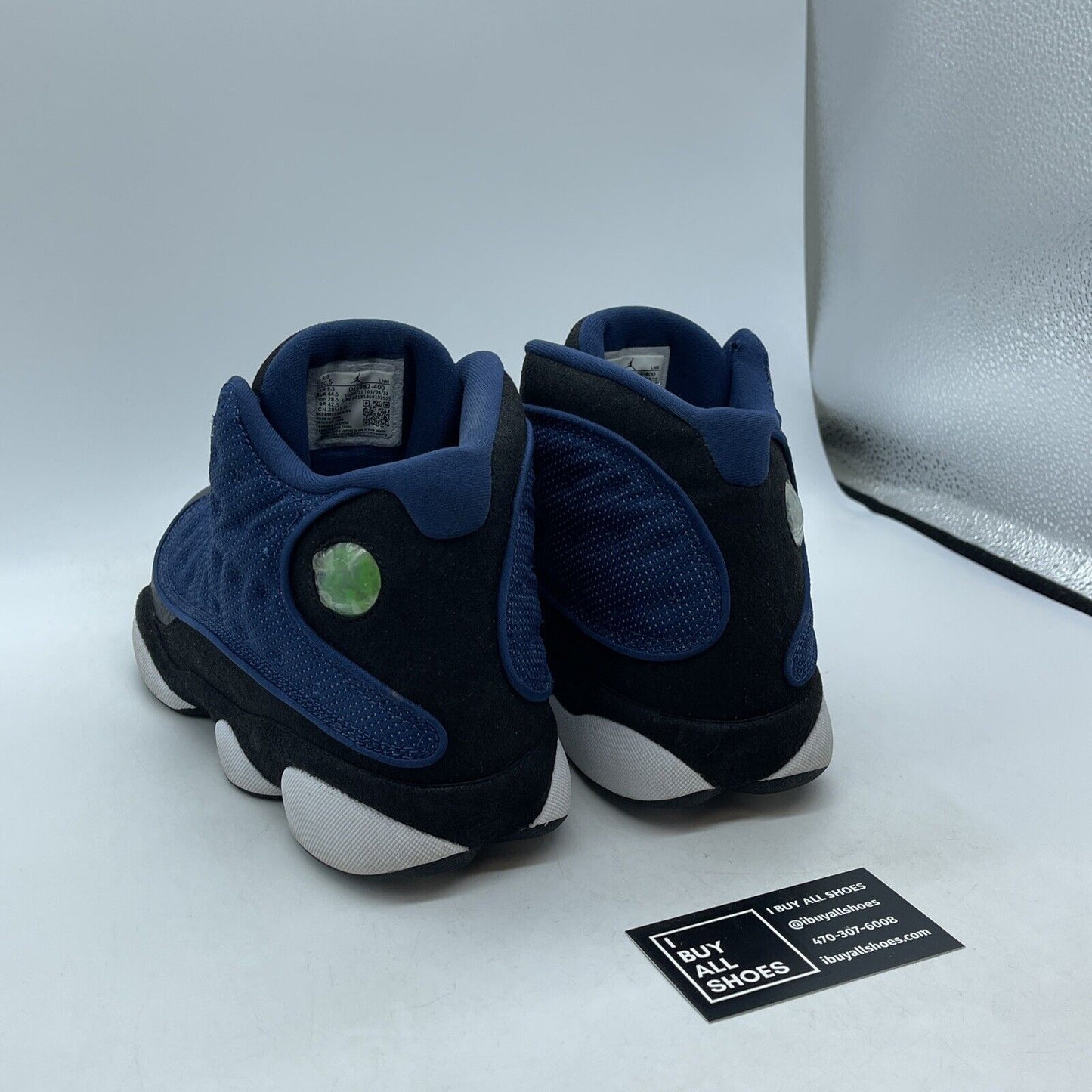 Size 10.5 - Jordan 13 Navy Black white  Suede Leather (DJ5982-400)