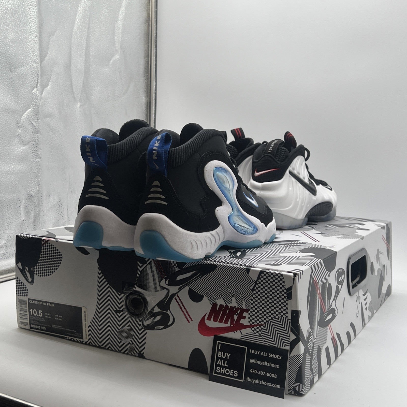 Size 10.5 - Nike Class of '97 Pack Multicolor (808643-100)