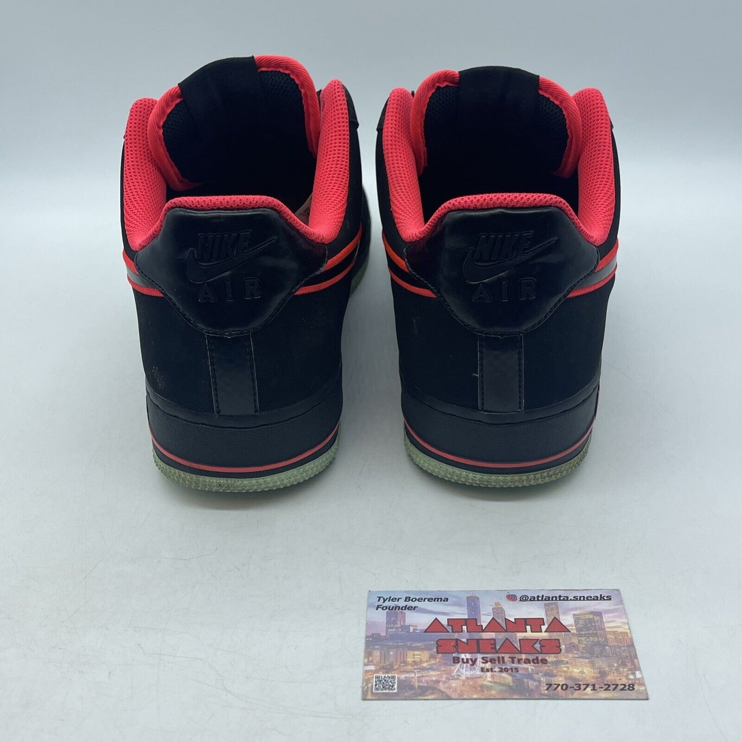 Size 11 - Nike Air Force 1 Yeezy Pink Black Suede (488298-048)