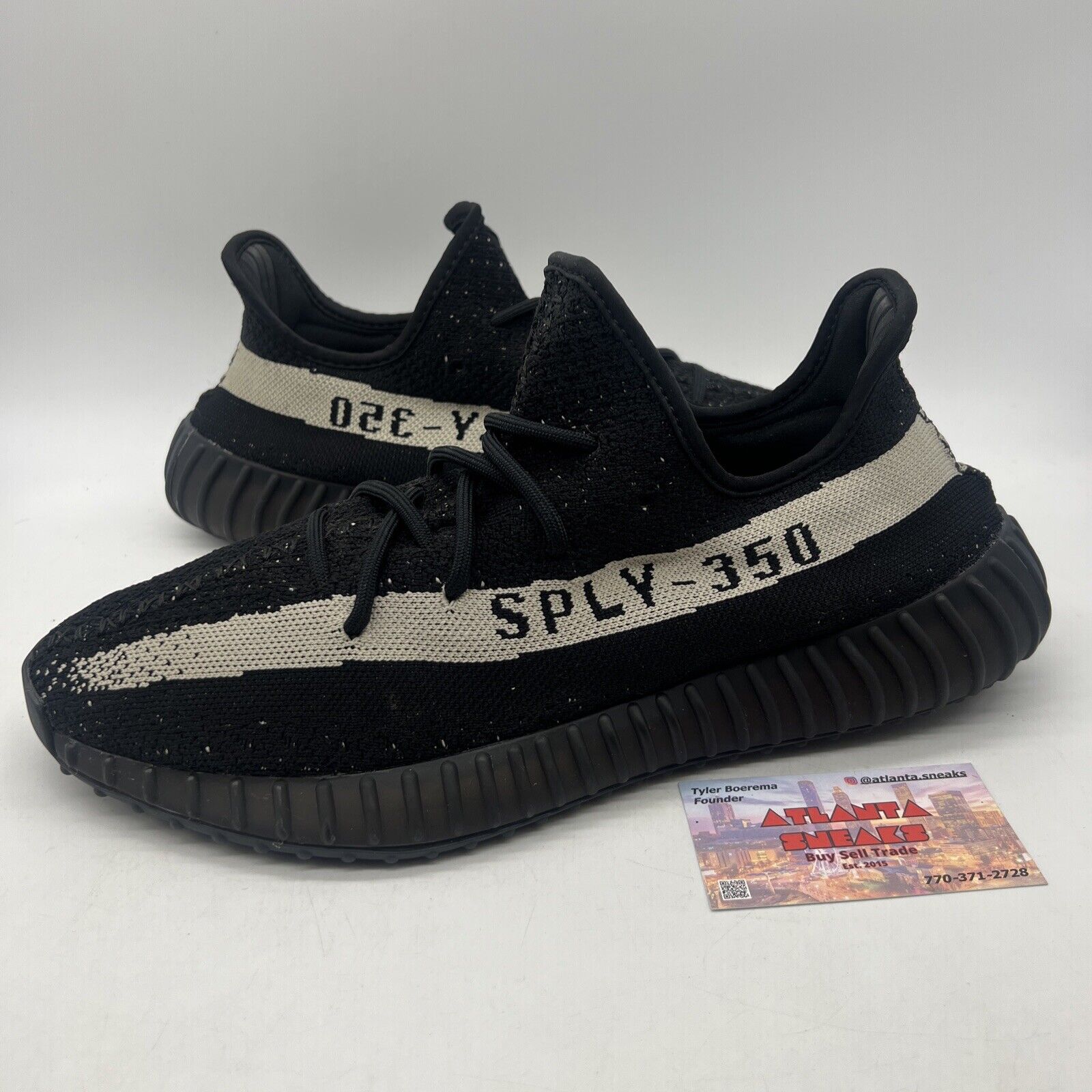 Size 12 - adidas Yeezy Boost 350 V2 Low Oreo Black (BY1604)