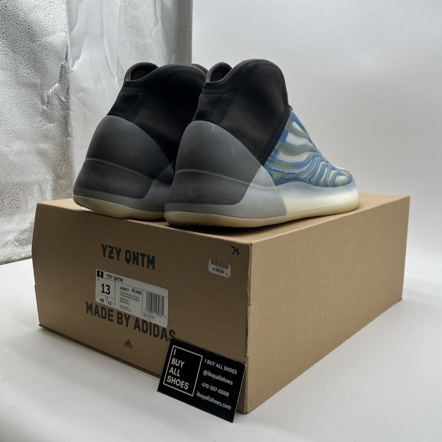 Size 13 - Adidas Yeezy Quantum Frozen Blue (GZ8872)