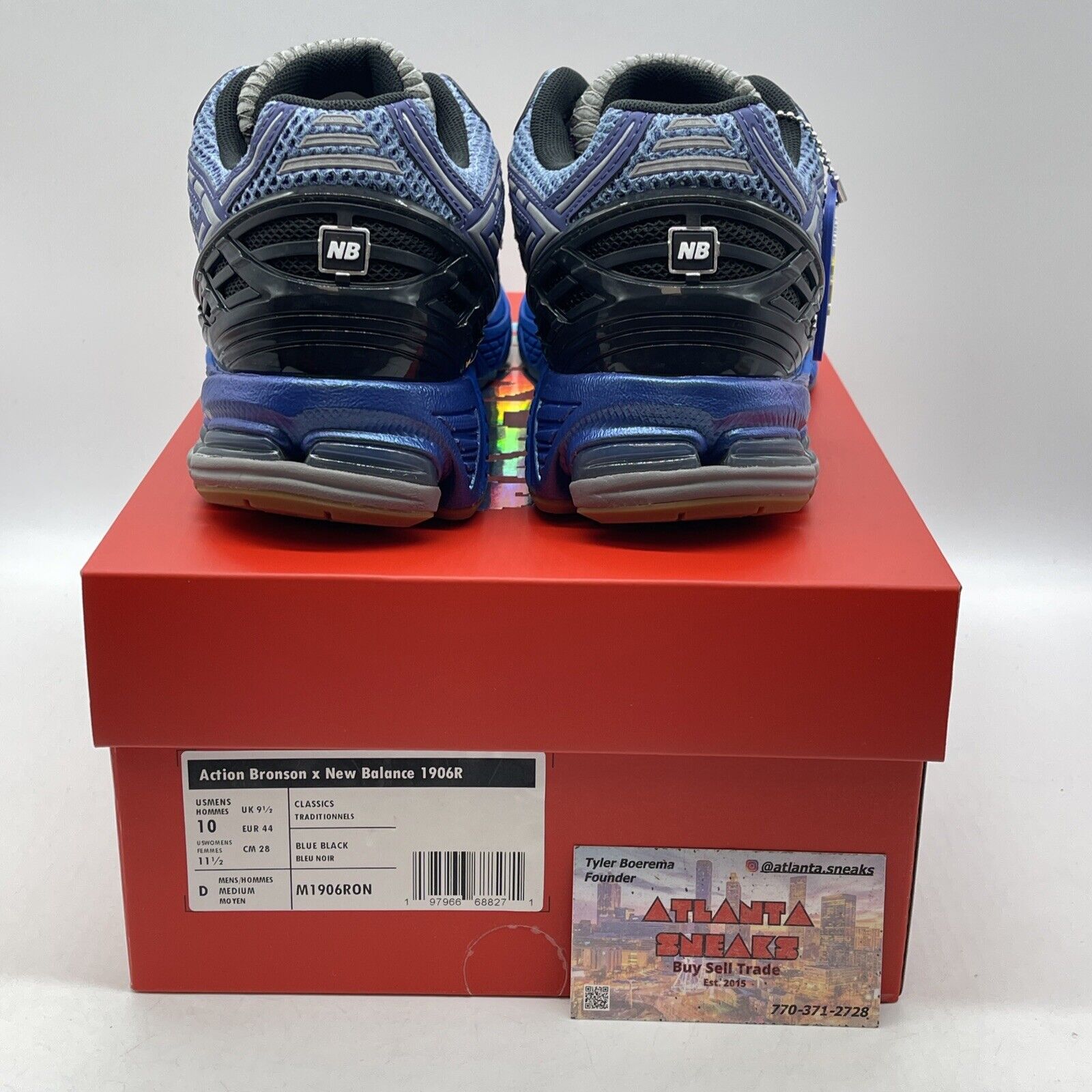 Size 10 - New Balance Action Bronson x 1906R Medusa Azul Purple (M1906RON)