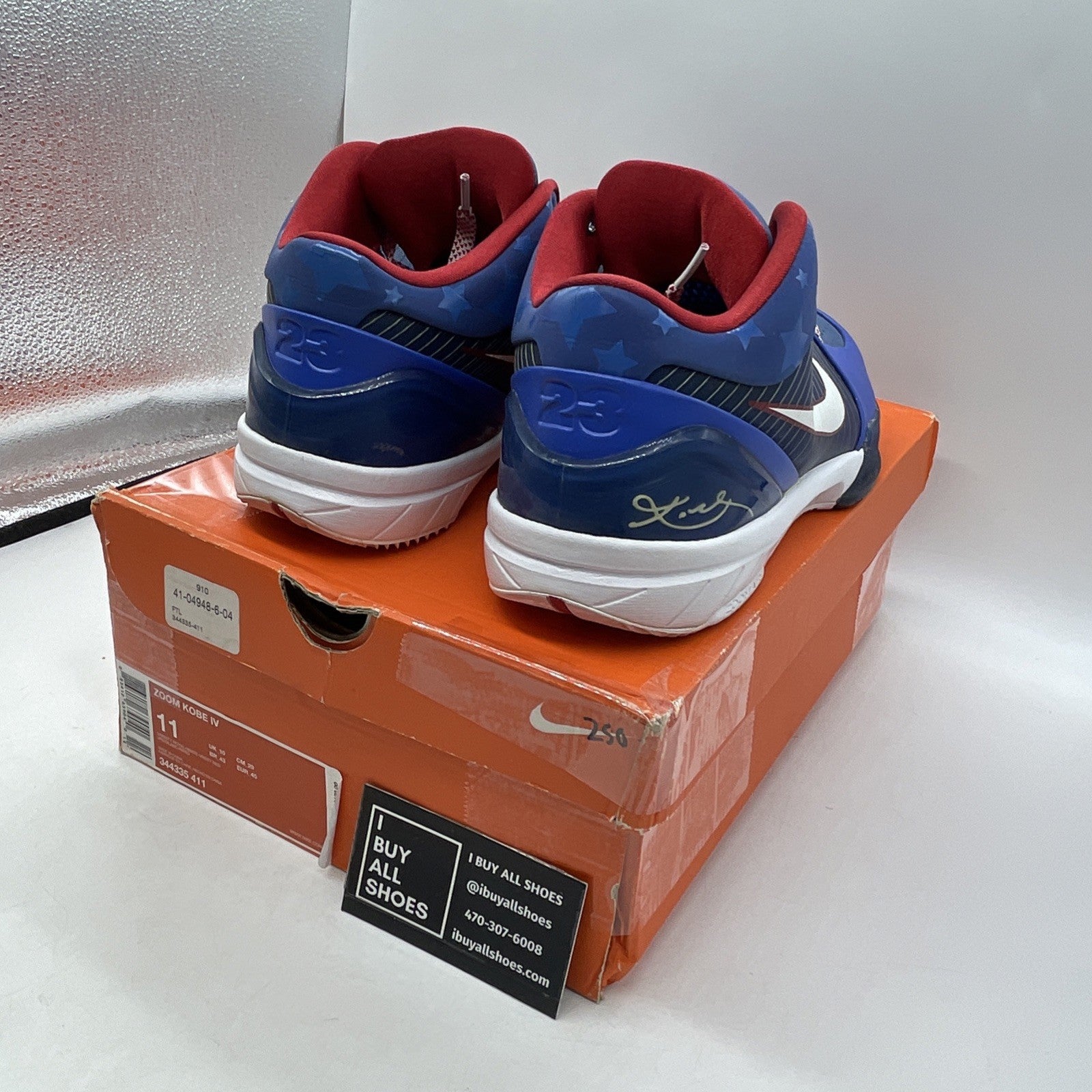 Size 11 - Nike Zoom Kobe 4 2009 Philly (344335-411)