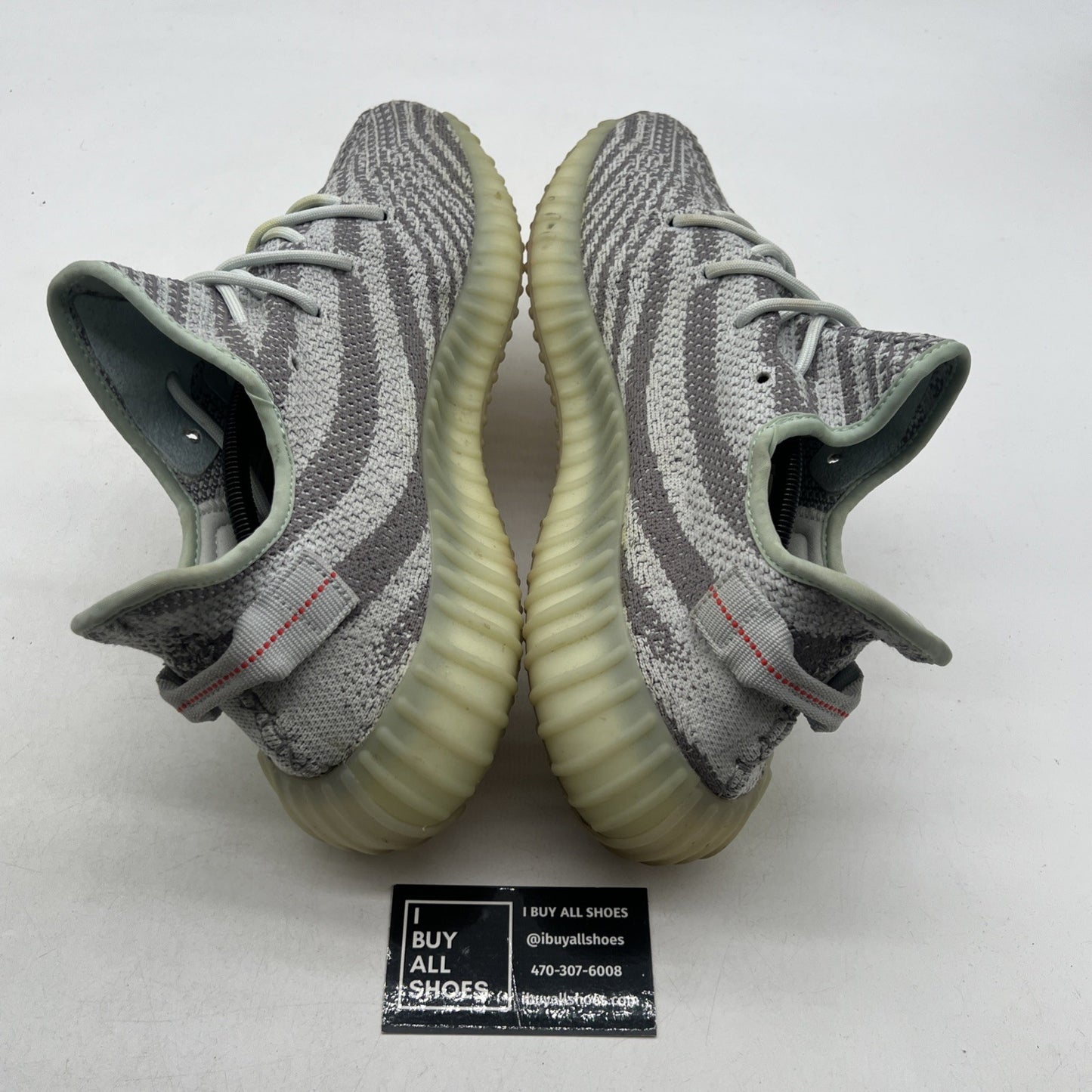 Size 13 - adidas Yeezy Boost 350 V2 Low Blue Tint (B37571)