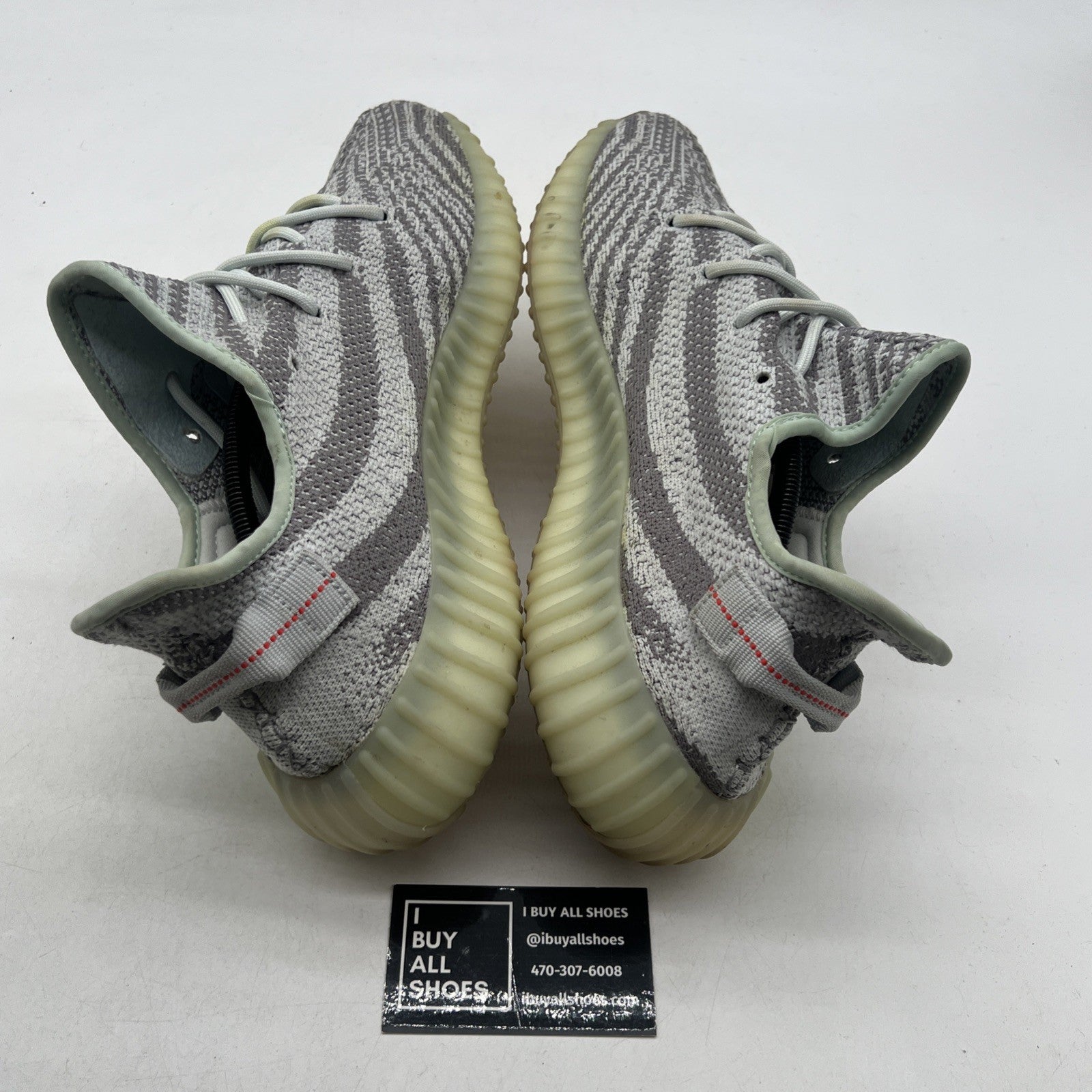 Size 13 - adidas Yeezy Boost 350 V2 Low Blue Tint (B37571)