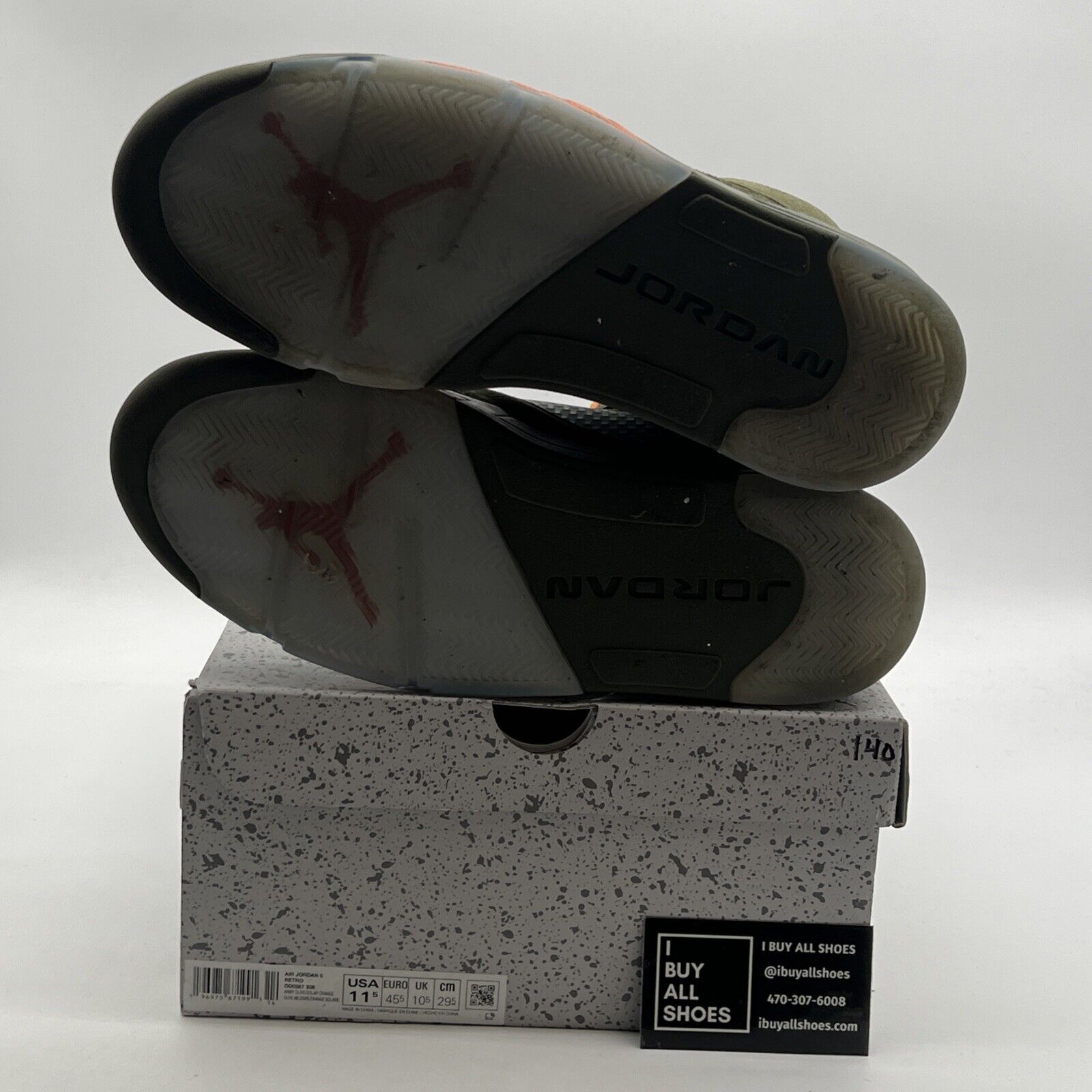 Size 11.5 - Air Jordan 5 Retro 2024 Olive (DD0587-308)