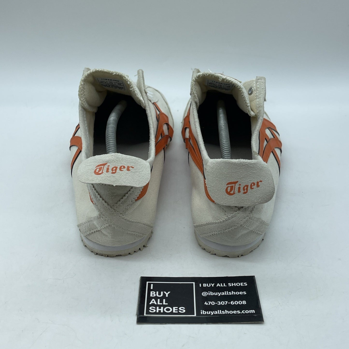 Size 13 - Mexico 66 Slip-on Birch Orange Tan White Suede Leather (1183A360)